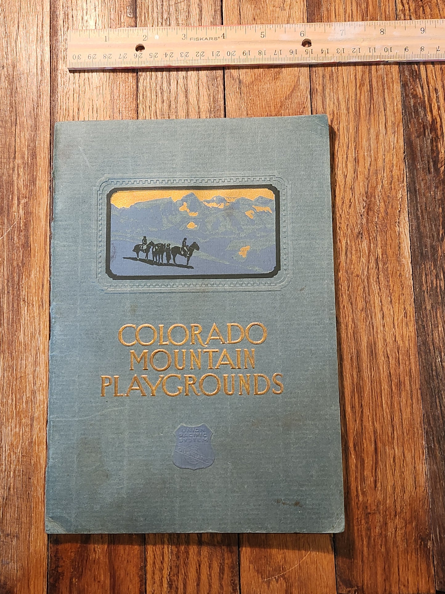 1926 Union Pacific Railroad System Colorado Mountain Playgrounds Tour Booklet