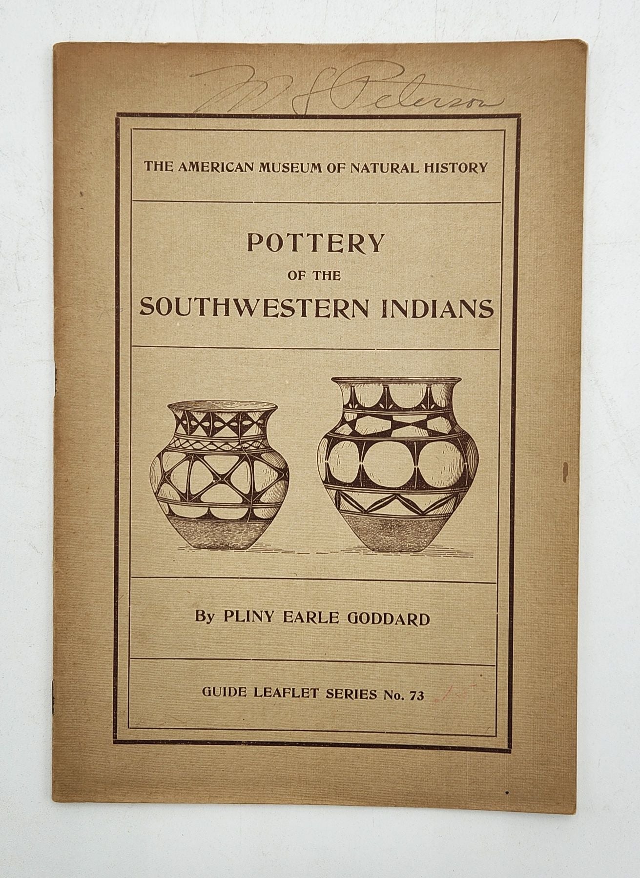 Pottery of the Southwestern Indians