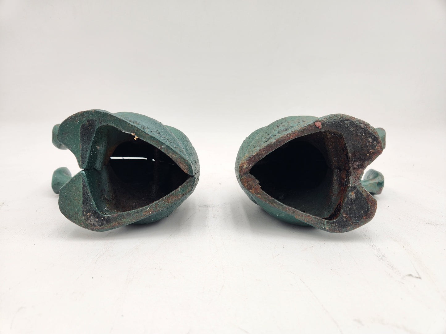 Cast Iron Frog Bookends