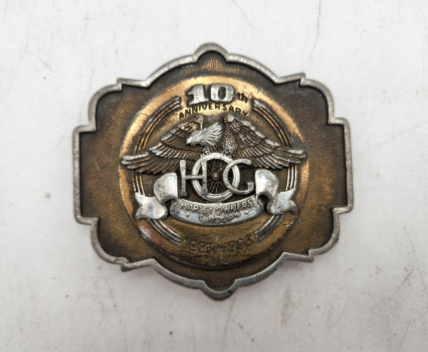 Harley top Davidson Anniversary Belt Buckle