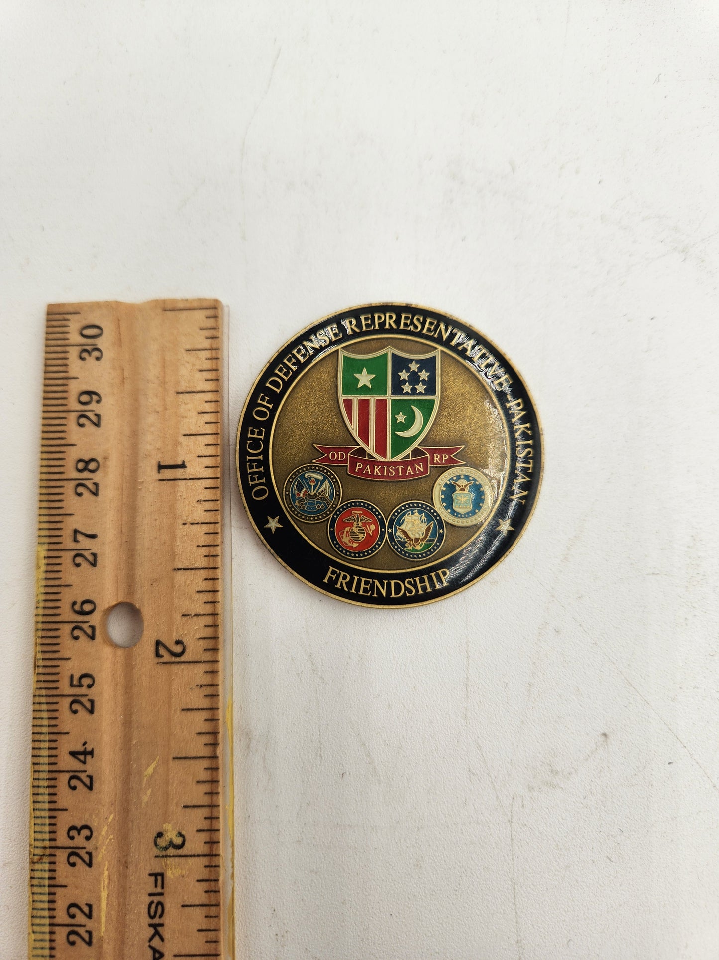 Rare Office of Defense Representative Pakistan Challenge Coin