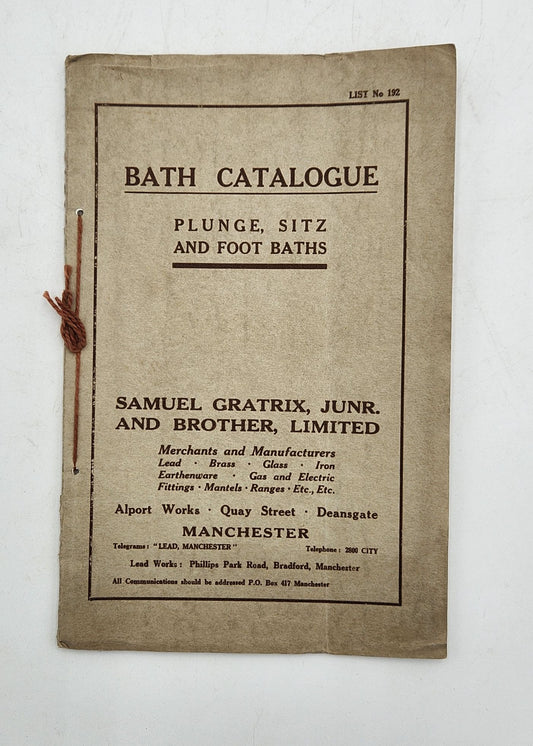 Bath Catalouge