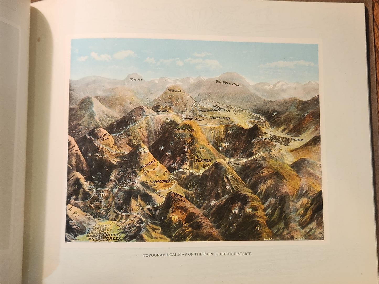 Scenic Gems of the Pike's Peak Region: Photographic Reproduction in Colors of the Most Prominent and Magnificent Views of This Region.