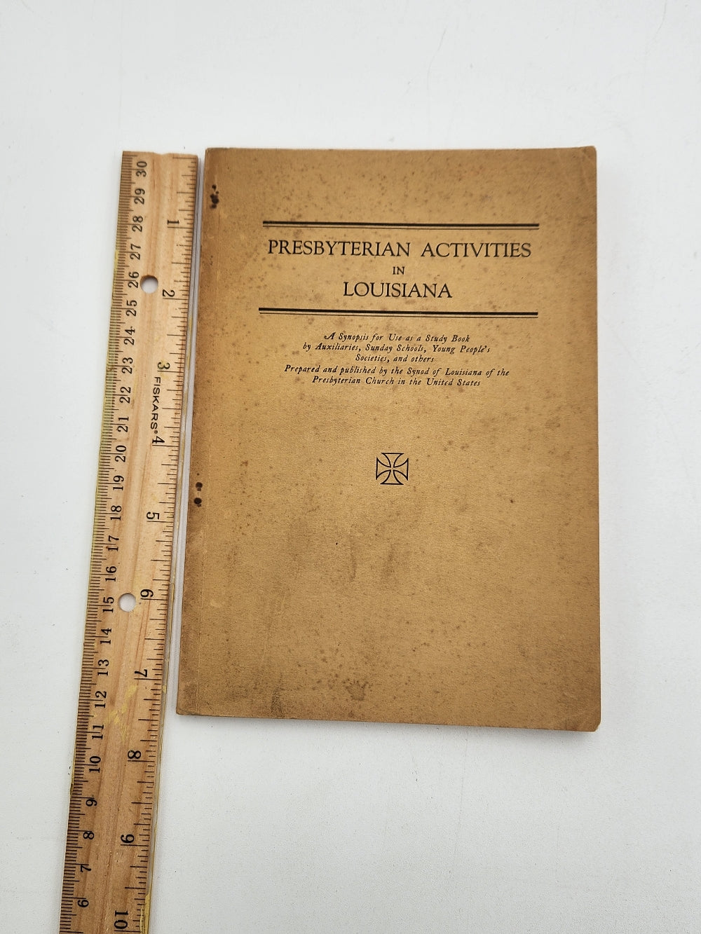 Presbyterian Activities in Louisiana: A synopsis for use is the study book by auxiliaries, Sunday school, young peoples societies, and others