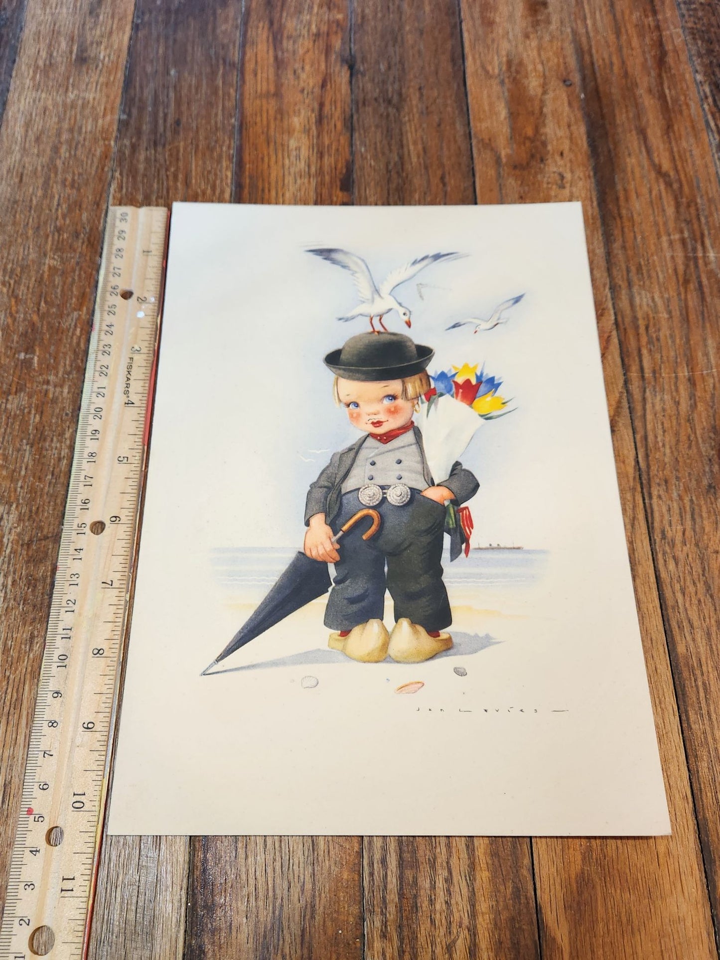 Little Dutch Boy Holland-America Line Menu
