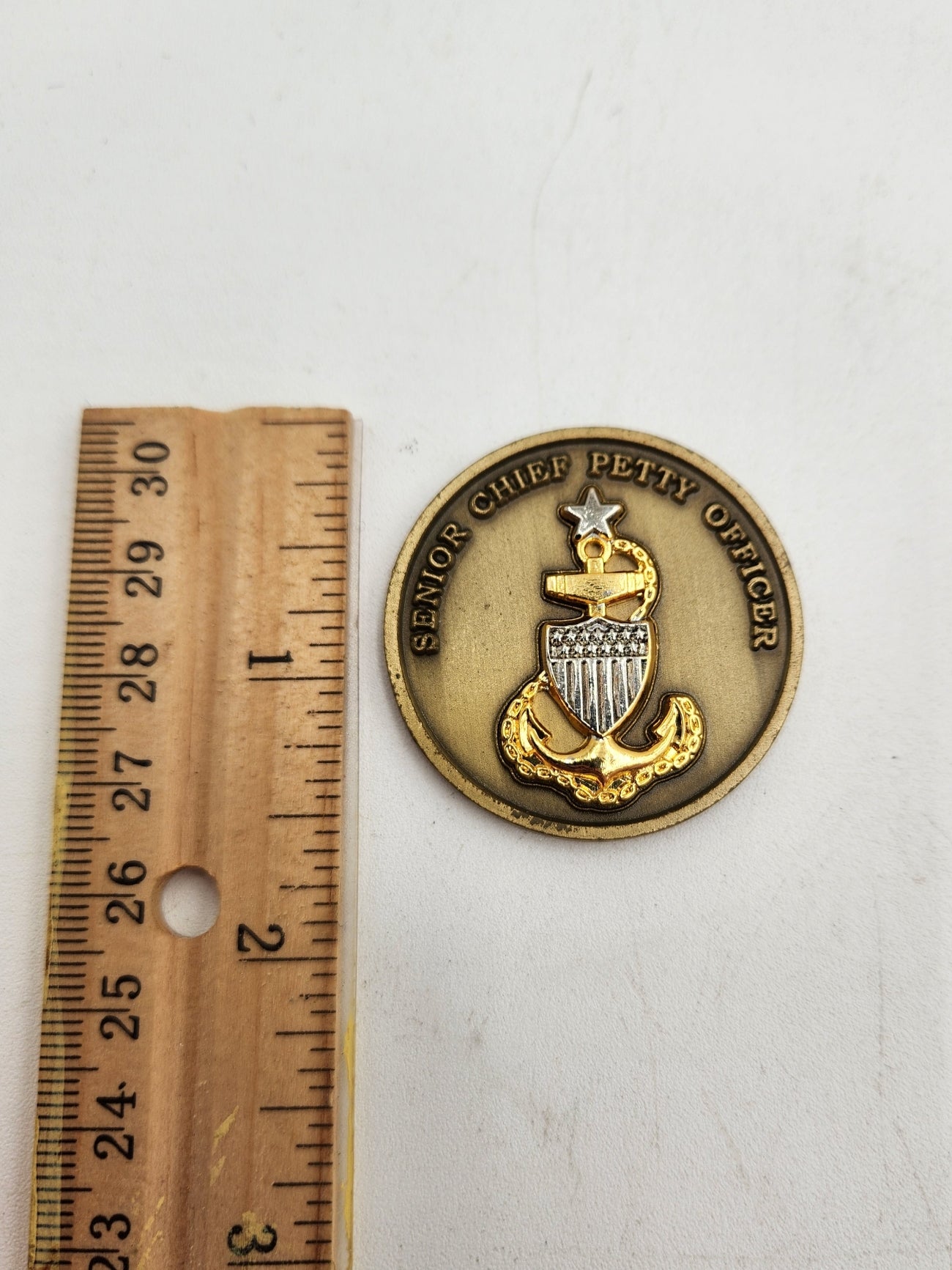 New United States Coast Guard Senior Chief Petty Officer Challenge Coin