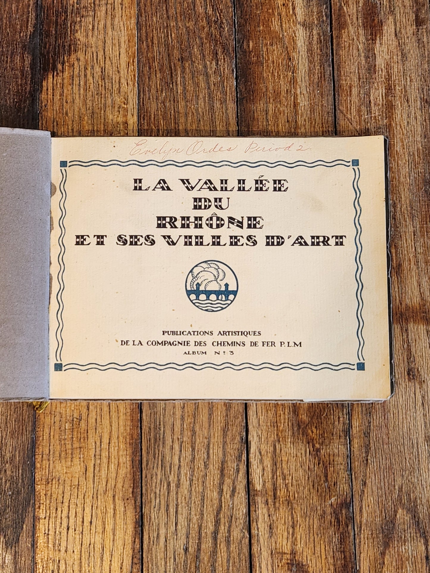 La Vallée du Rhône et Ses Villes d’Art – Vintage 1920s French Photo Album PLM Railway, 24 Views