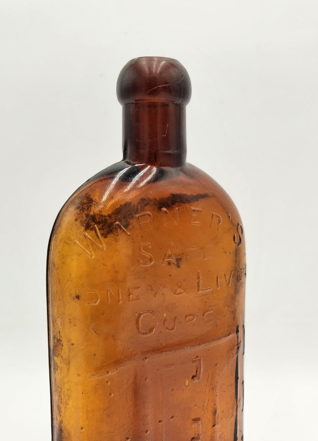 Warner's Safe Kidney and Liver Cure Bottle (good vintage condition)