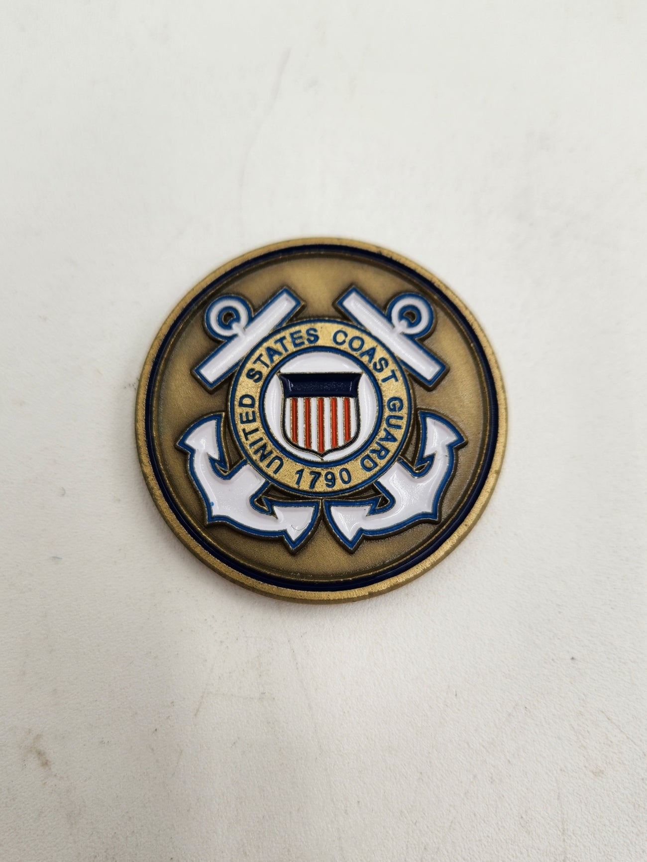 New United States Coast Guard Senior Chief Petty Officer Challenge Coin