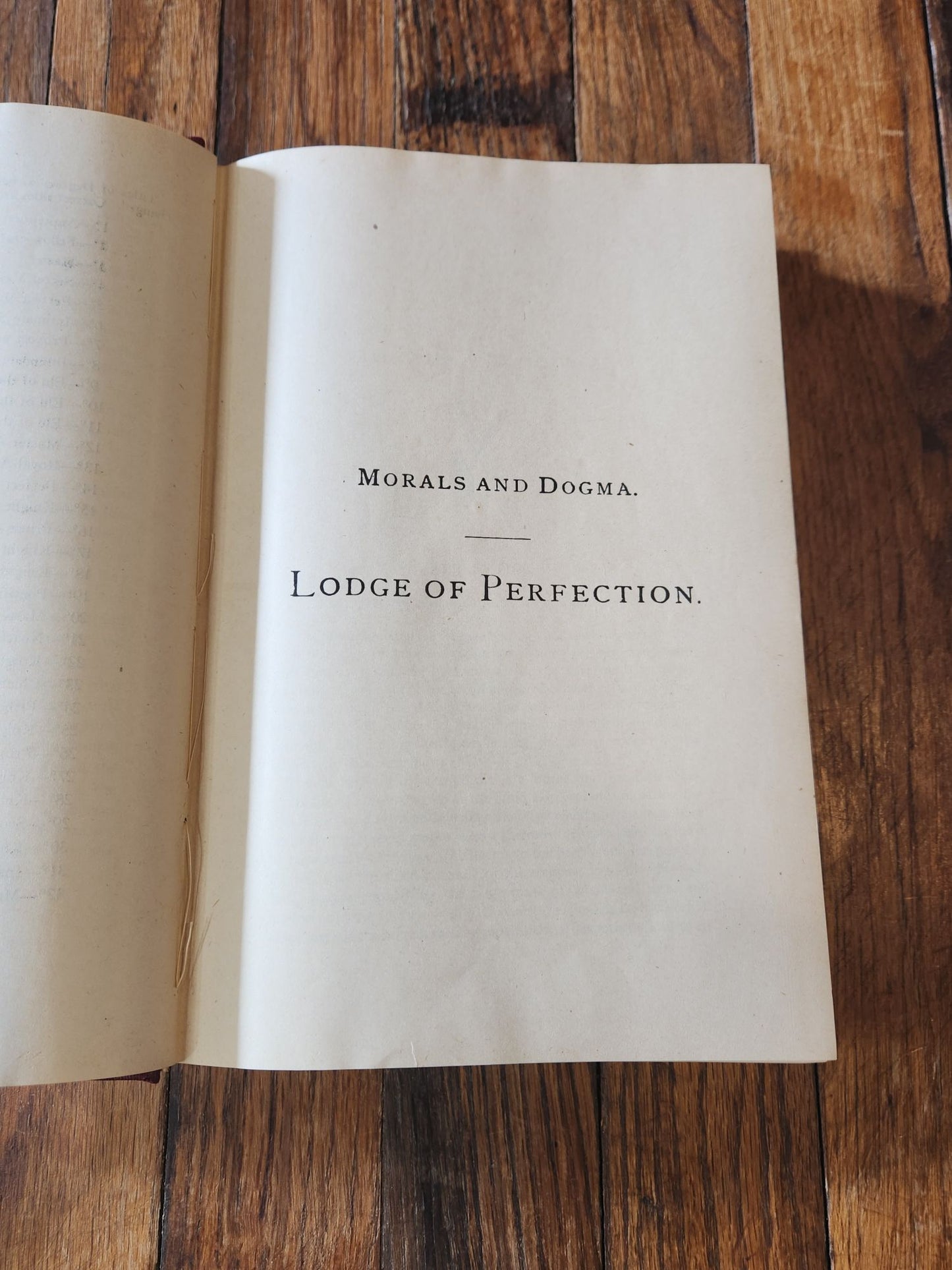 Morals and Dogma of the Ancient and Accepted Scottish Rite of Freemasonry. 1946