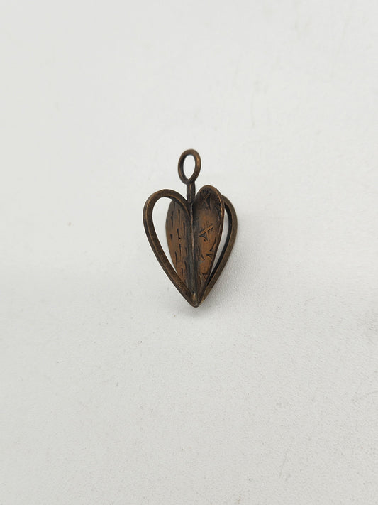 Thomas Mann Techno Romantic Heart With Cutouts Pendant