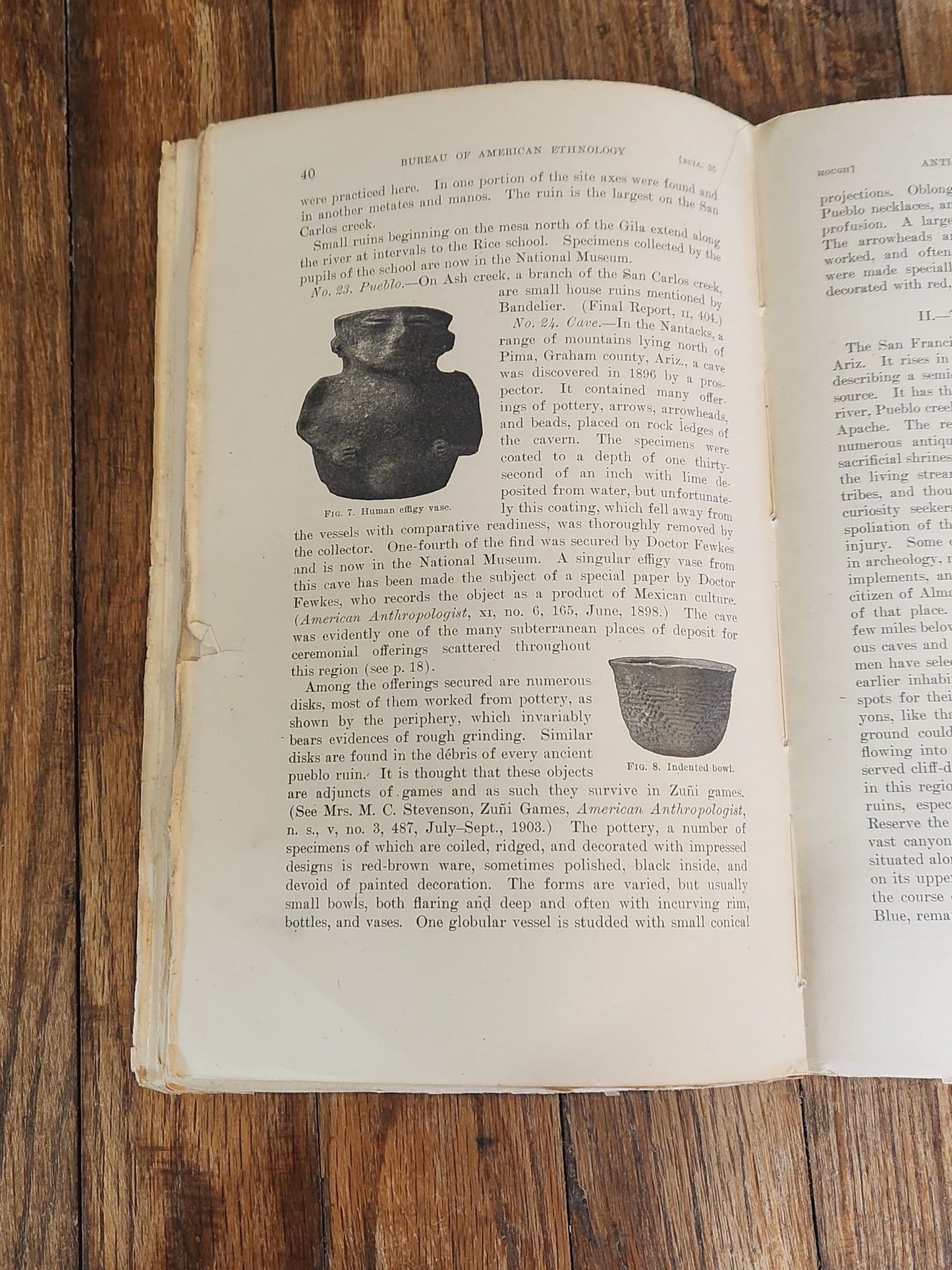 Antiquities of the Upper Gila and Salt River Valleys in Arizona and New Mexico