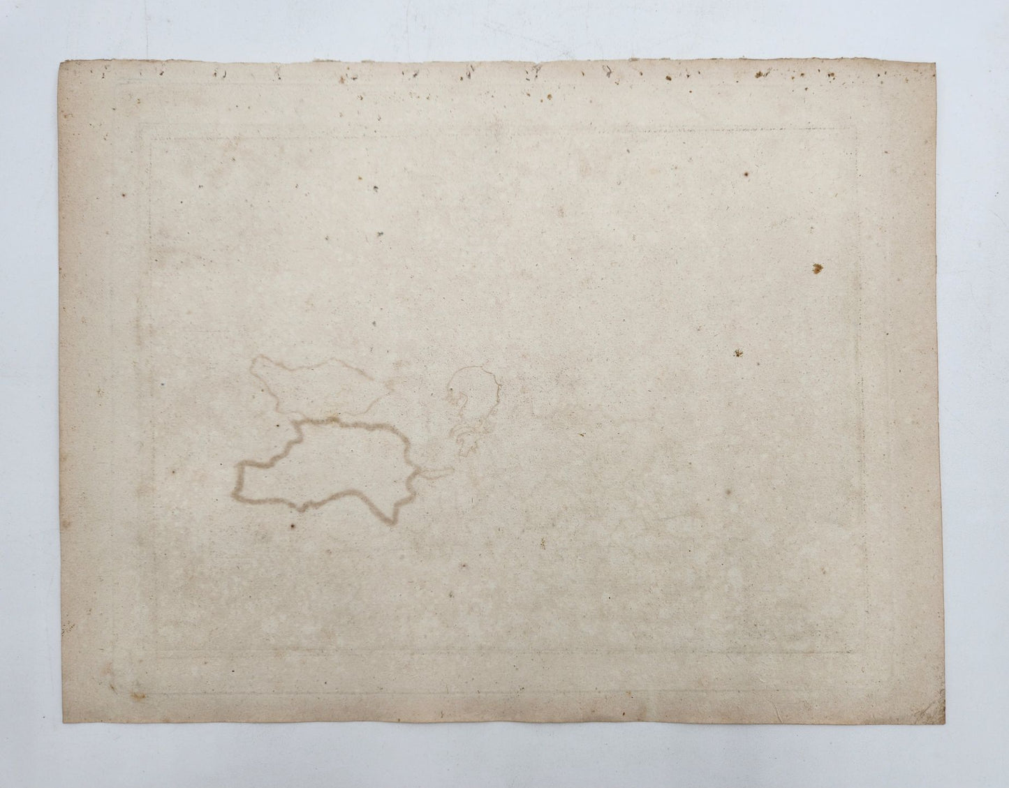 Original Map 1812 of France And Italy In 1789 - Conrad Malte-Brun / Lapie