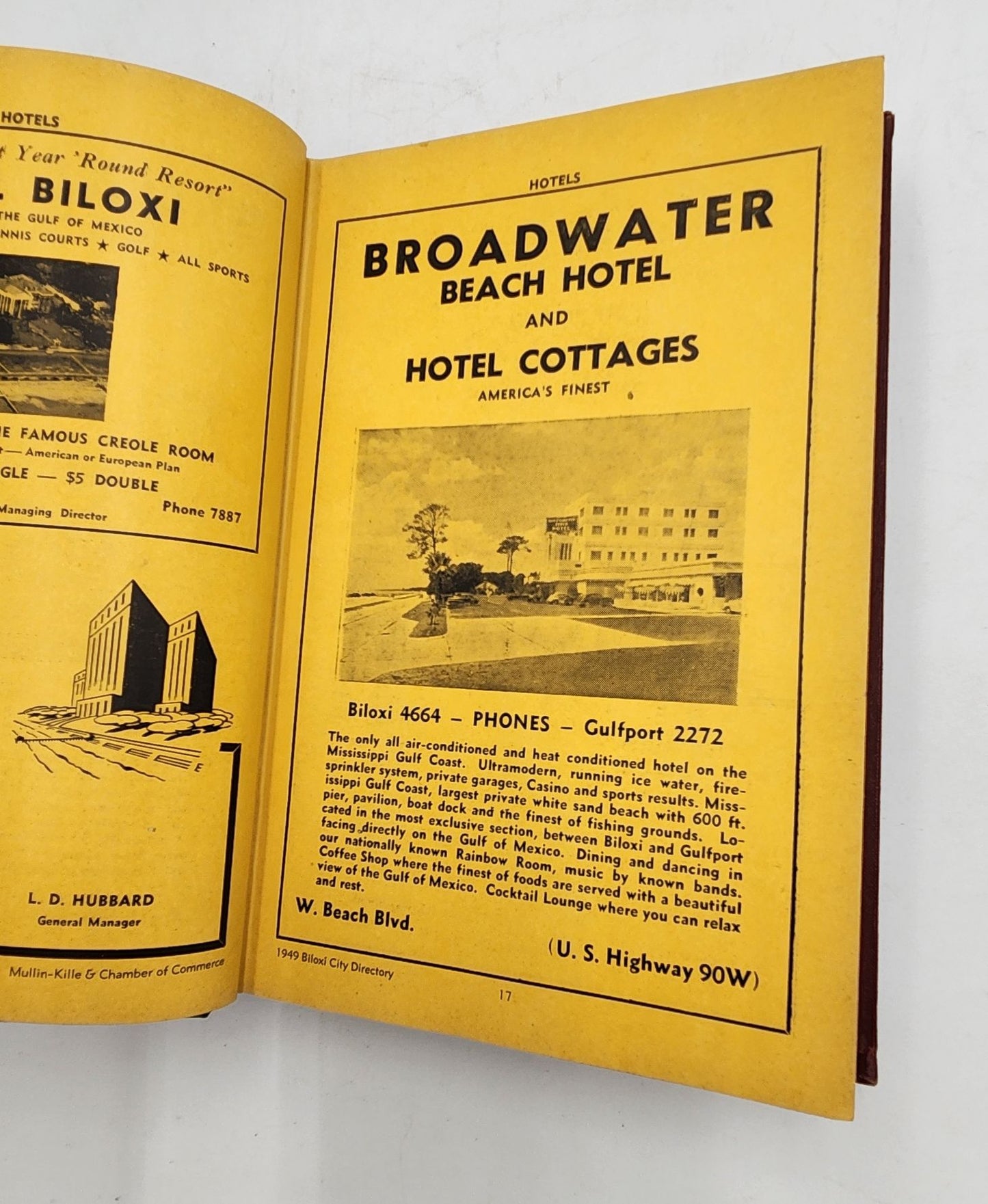 Biloxi Mississippi Con Survey Directory 1949