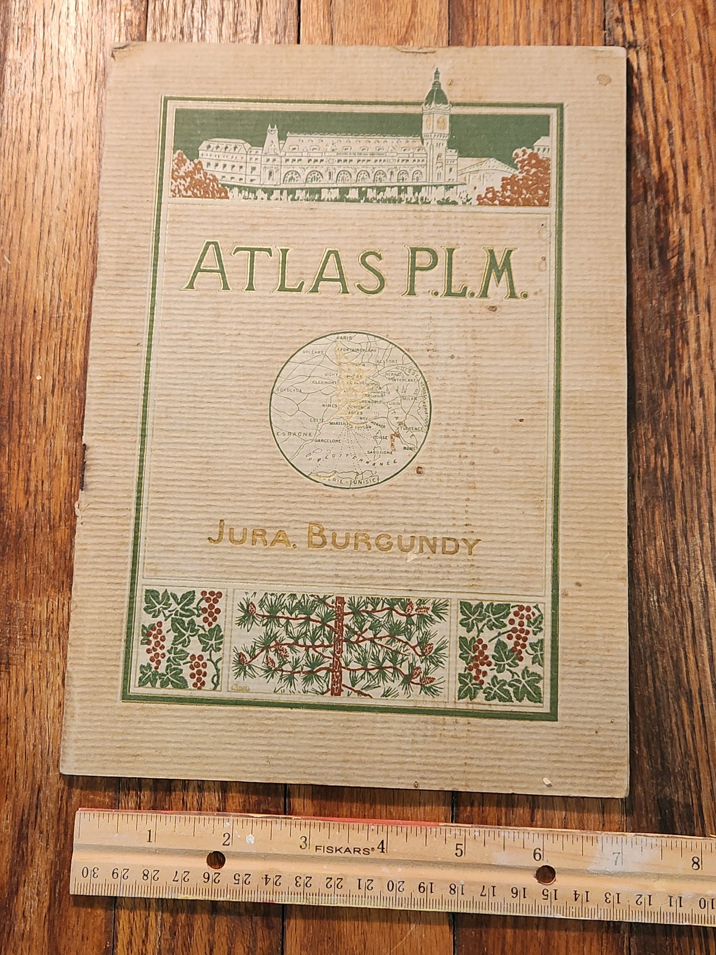 Atlas P.L.M. Jura, Burgundy Booklet