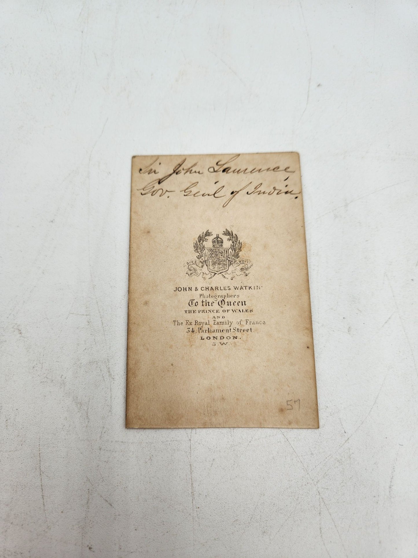 CDV John Laird Mair Lawrence