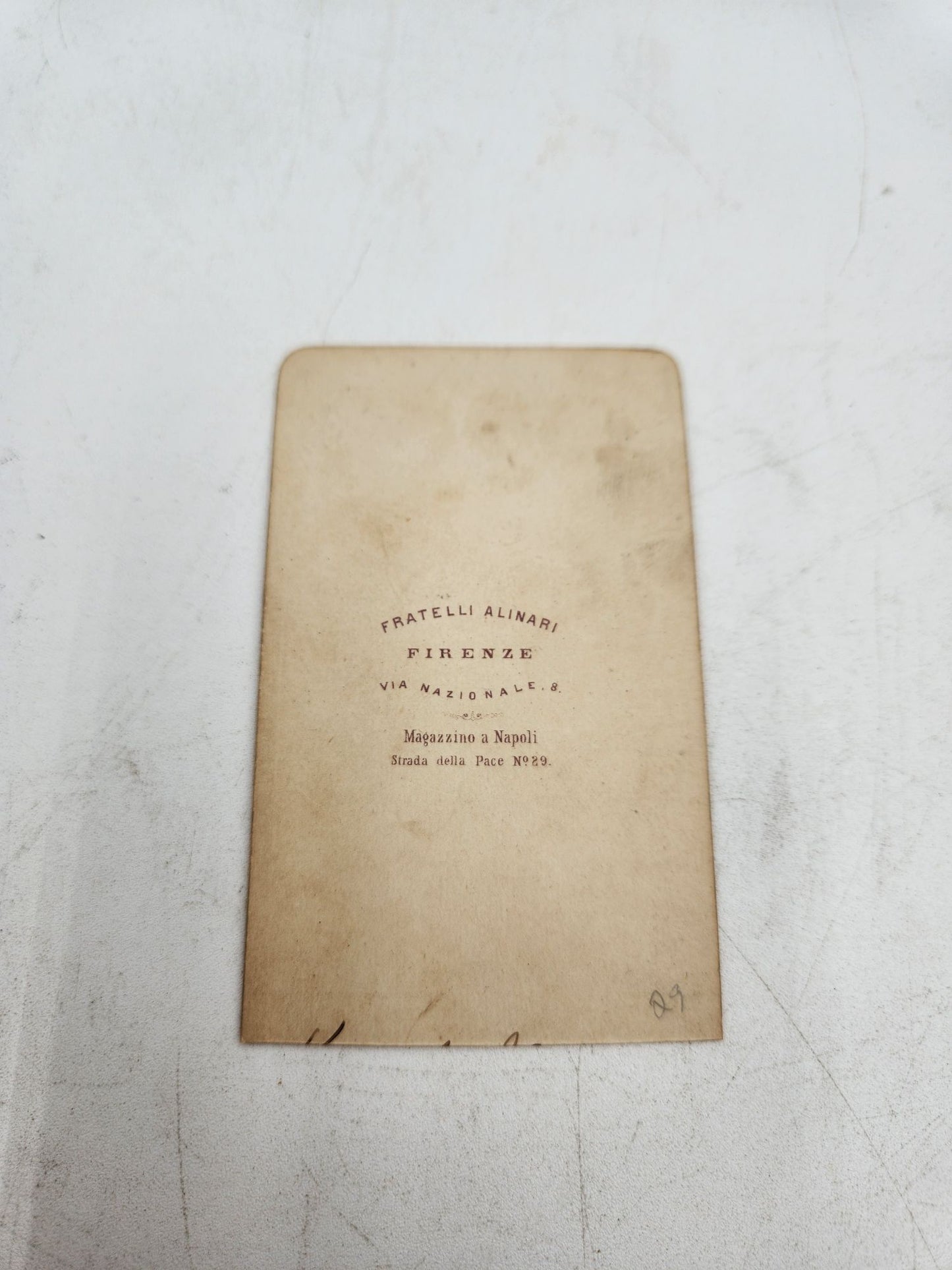 CDV King Vittorio Emanuele II