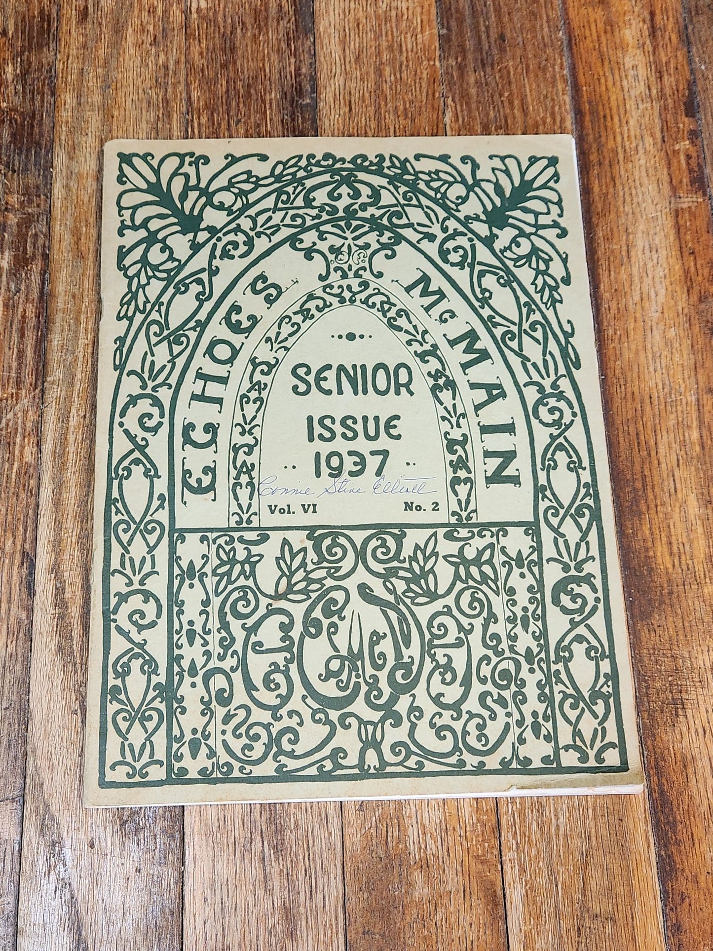 Echoes McMain Senior Issue 1937 Vol. VI No.2