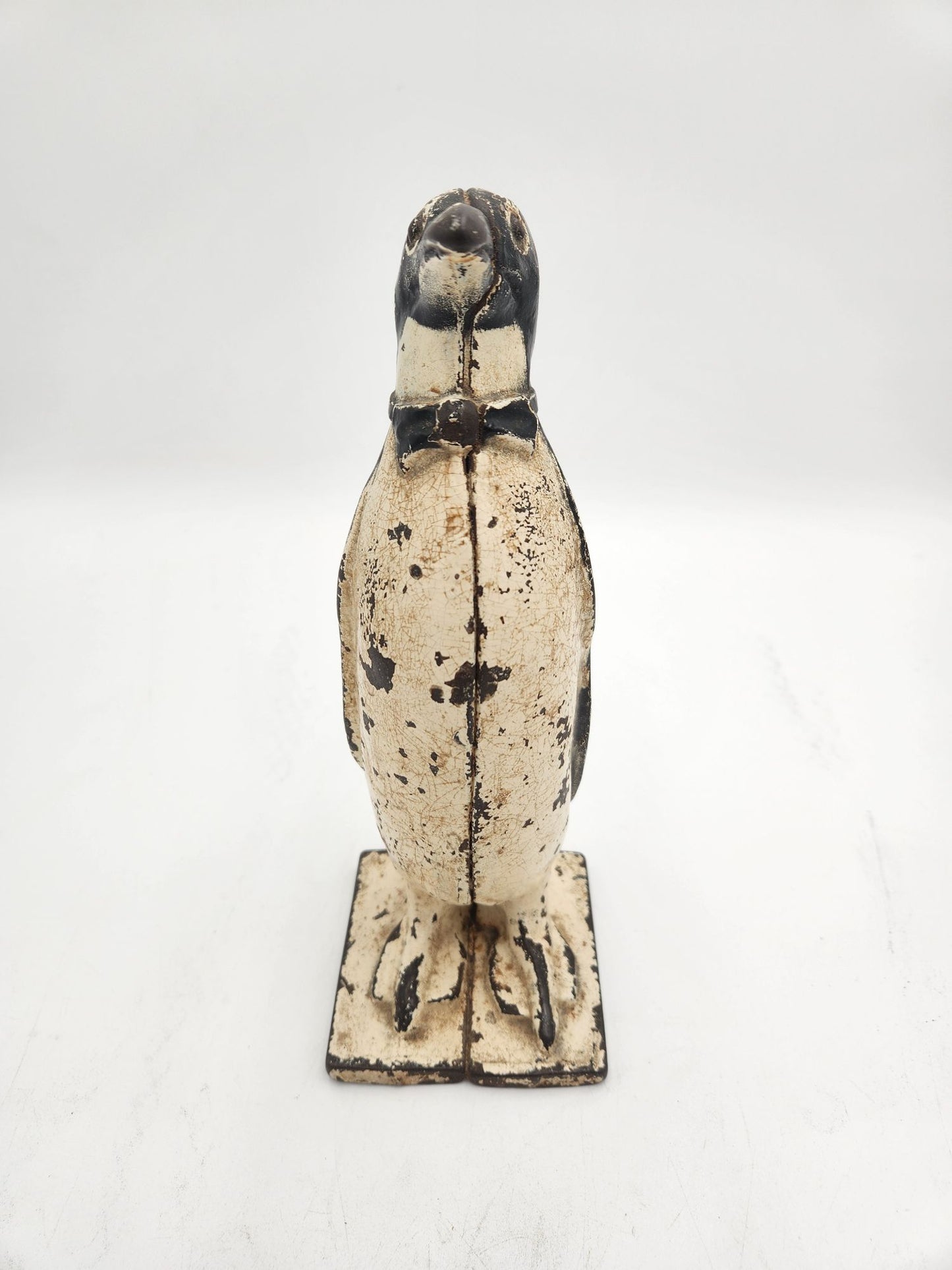 1920s Cast Iron Penguin Doorstop