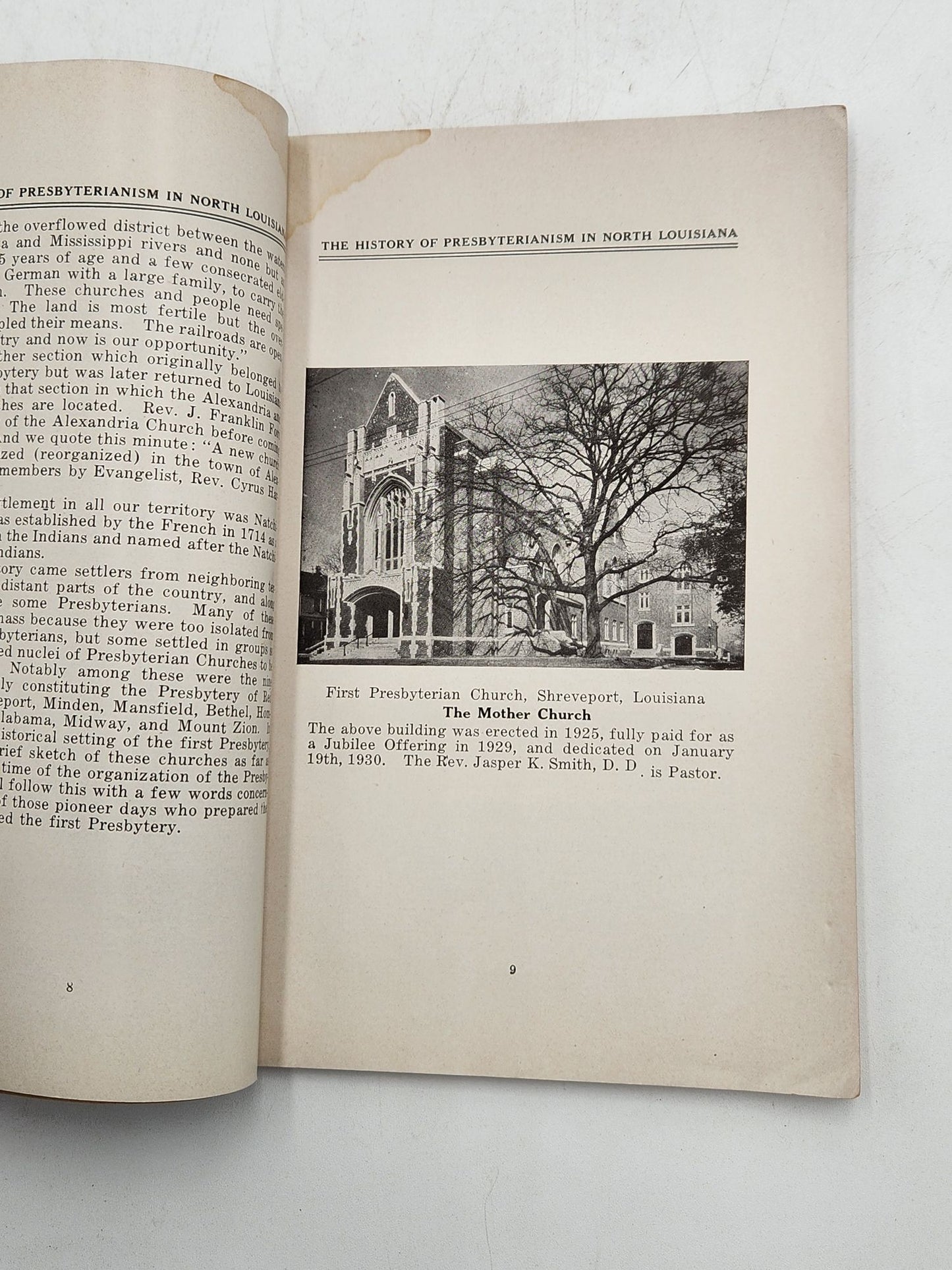 Presbyterianism in North Louisiana