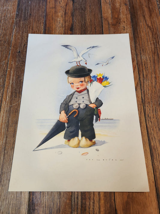 Little Dutch Boy Holland-America Line Menu