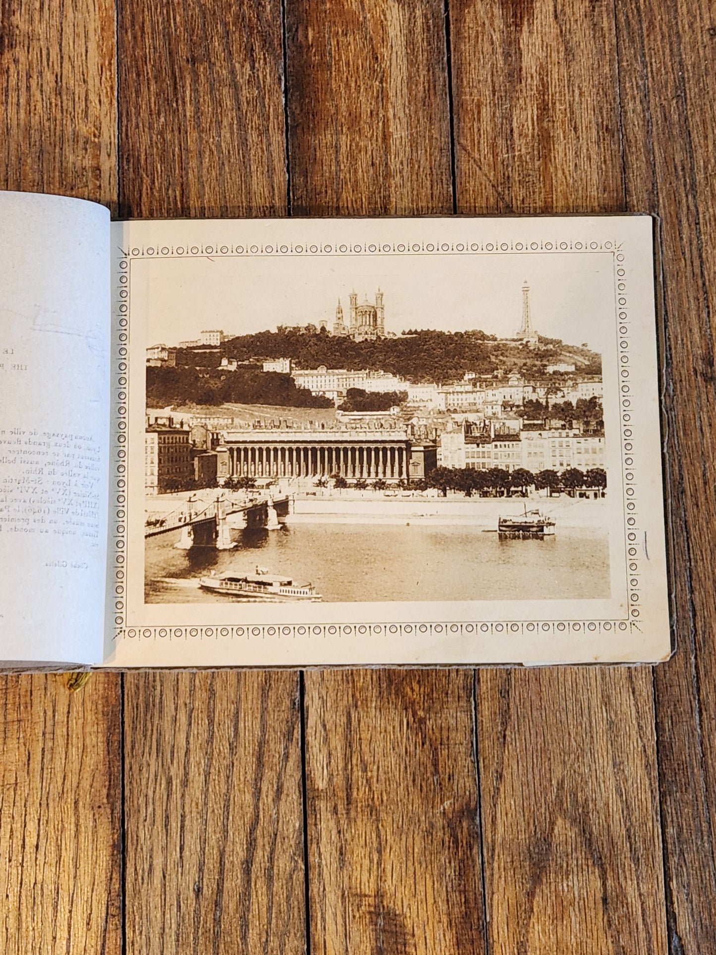 La Vallée du Rhône et Ses Villes d’Art – Vintage 1920s French Photo Album PLM Railway, 24 Views