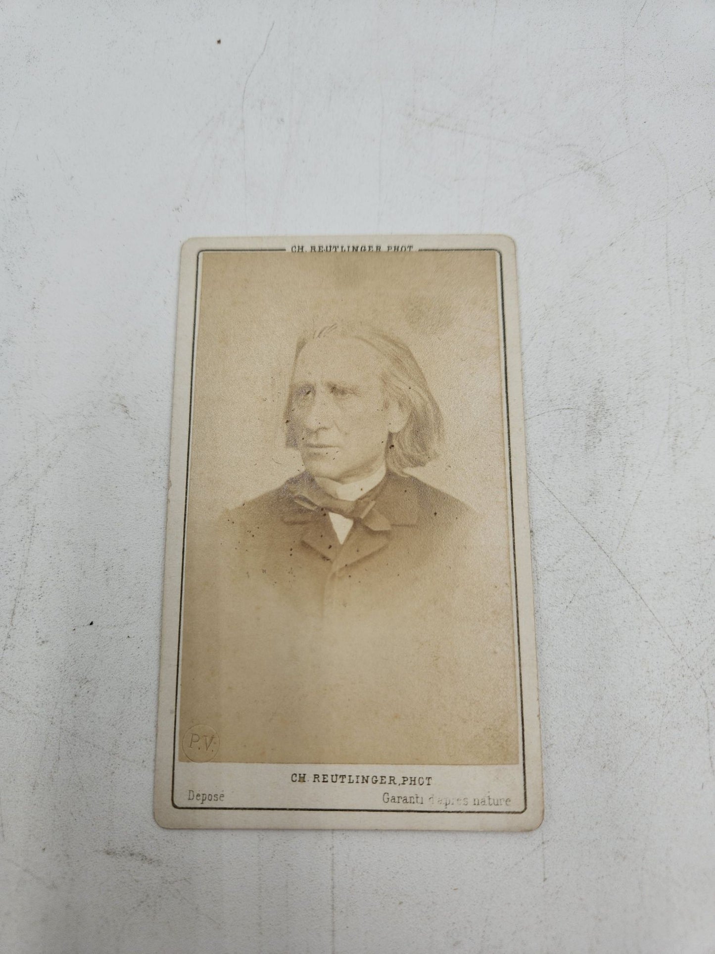 CDV Franz Liszt
