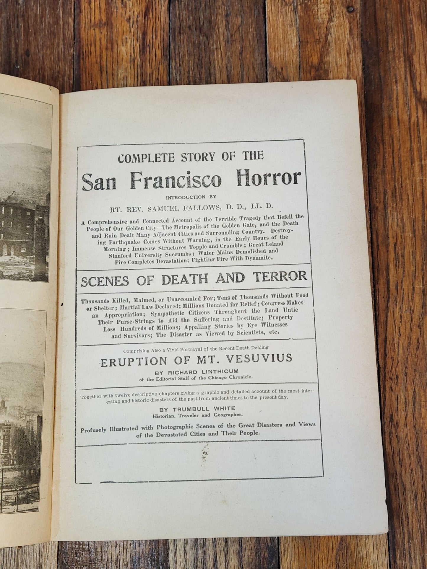Complete Story of the San Francisco Horror