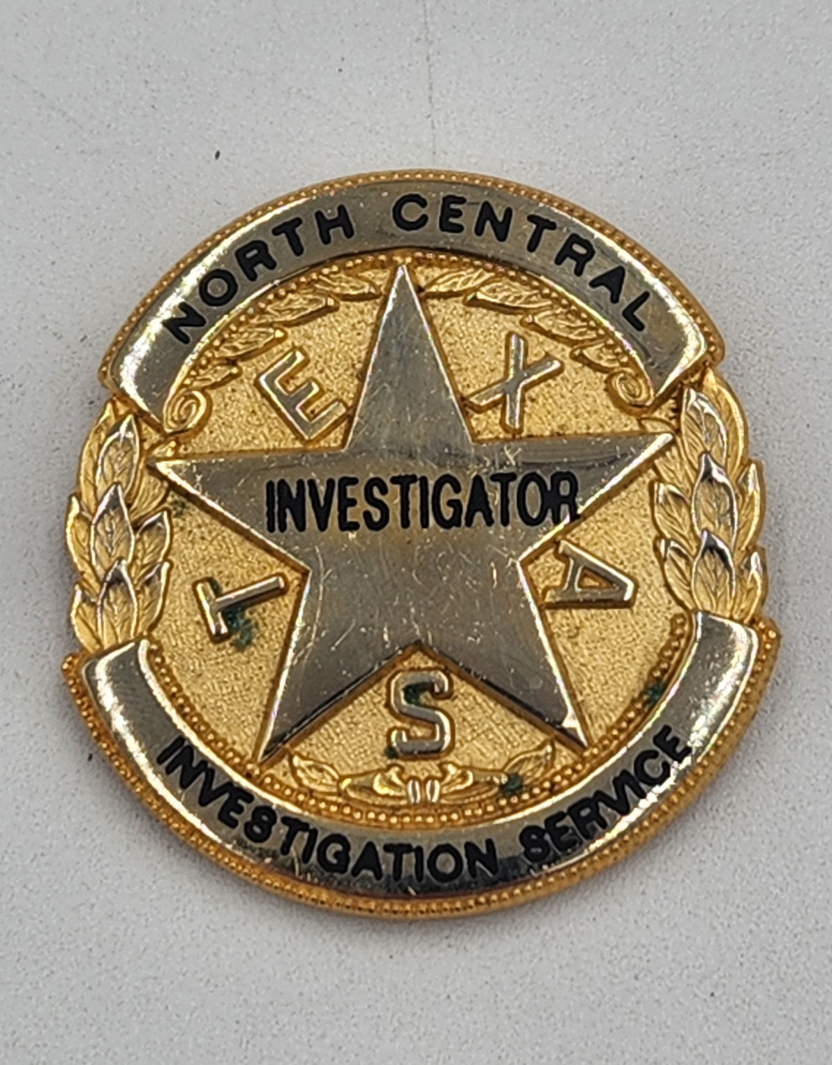 Investigator Badge North Central Texas Badge