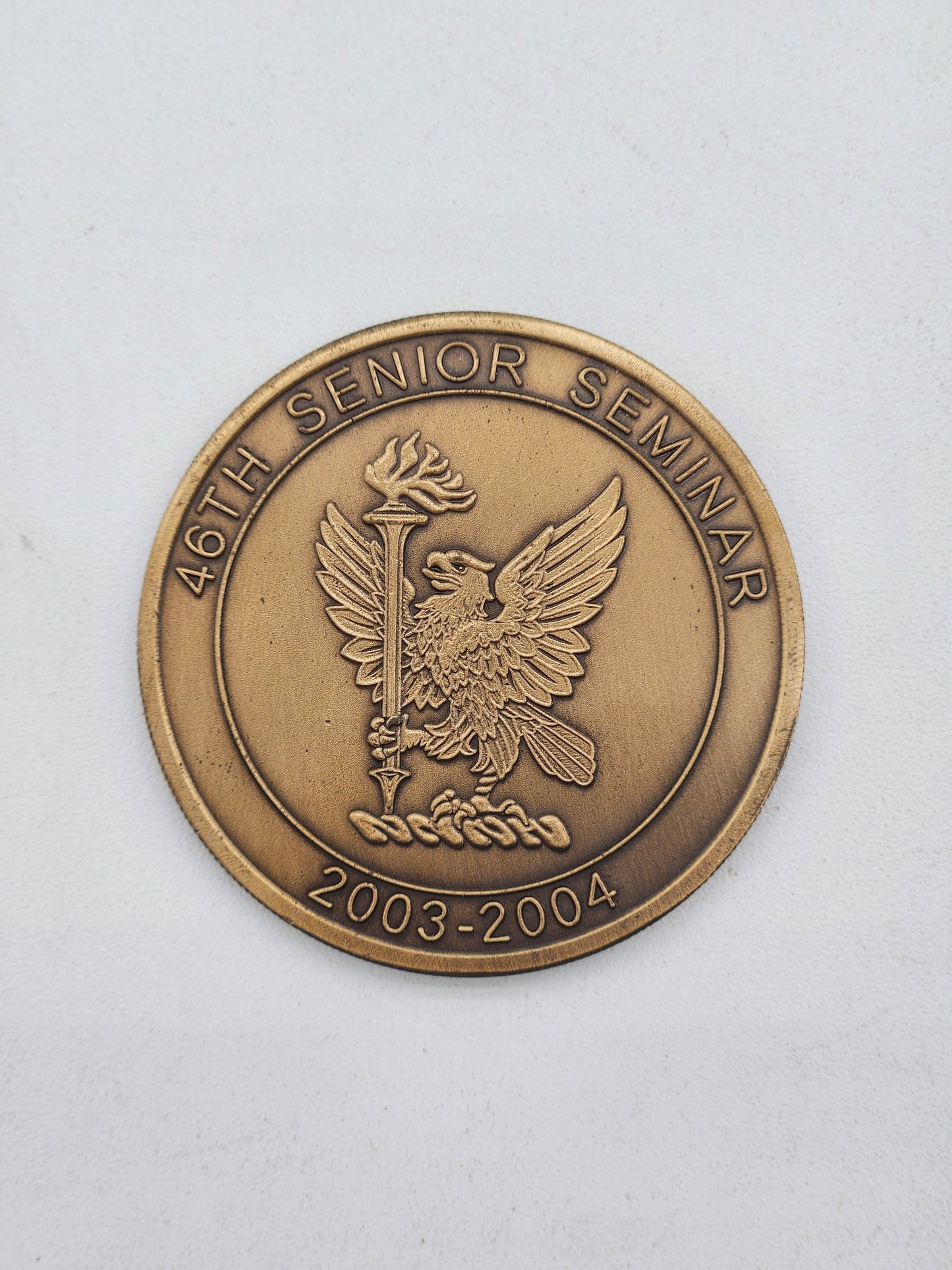 US Department of State Foreign Service Institute 46th Senior Seminar Challenge Coin