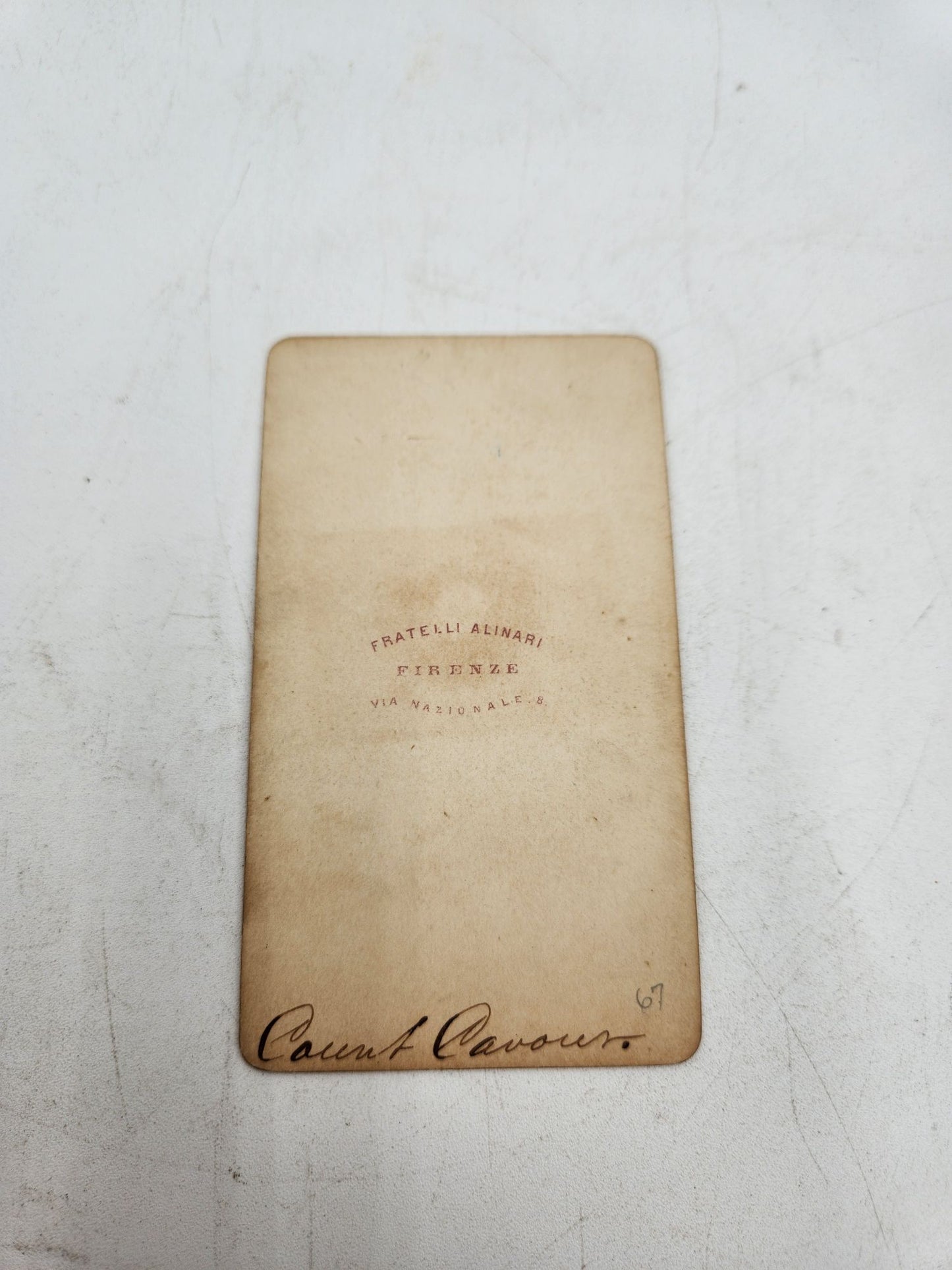 CDV Count of Cavour