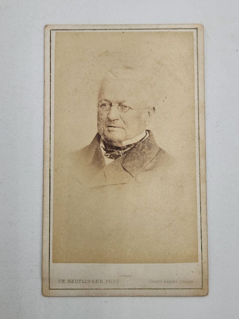 CDV Adolphe Thiers President of France Ch. Reutlinger Photo Paris