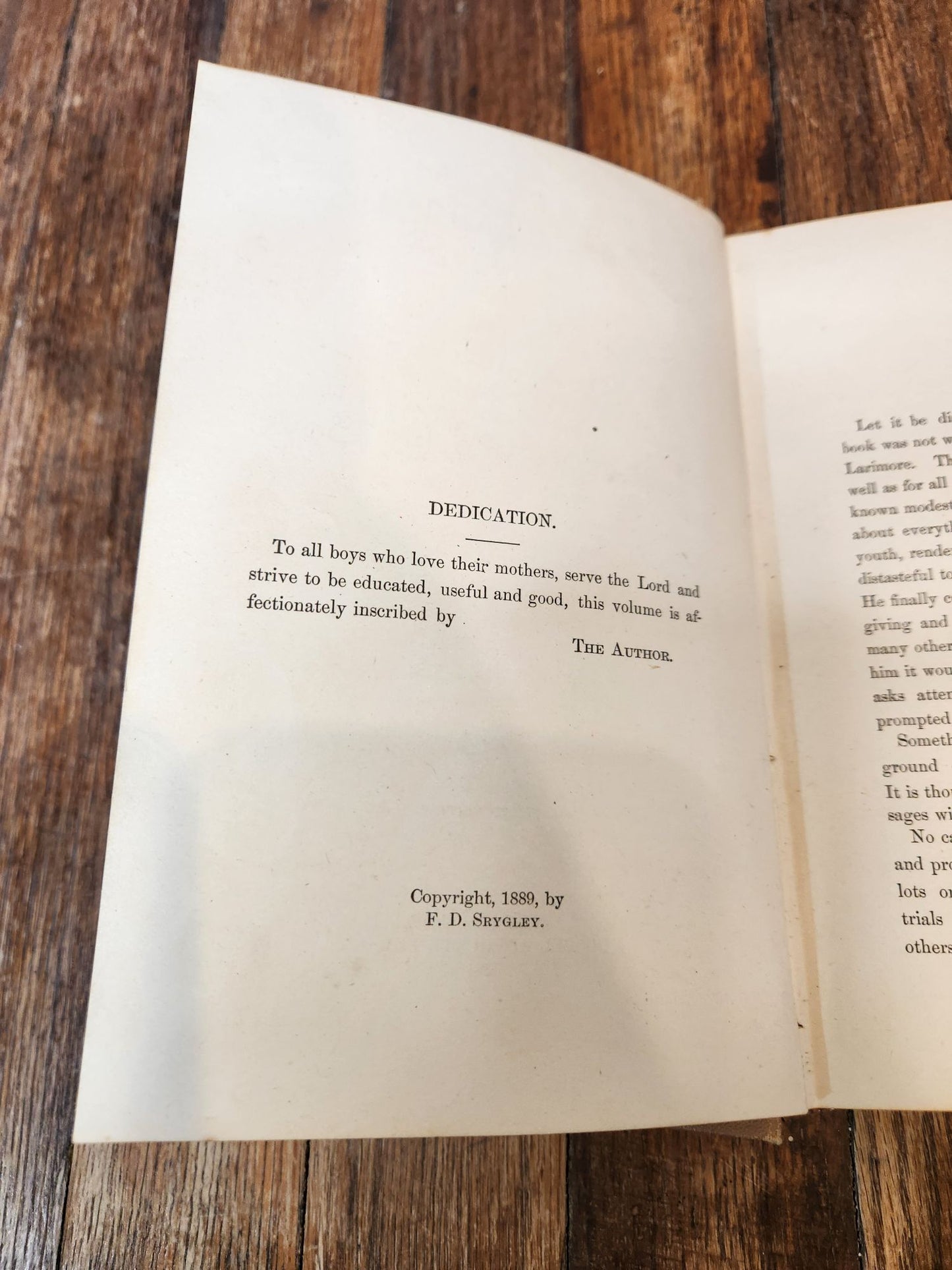 Larimore and his Boys