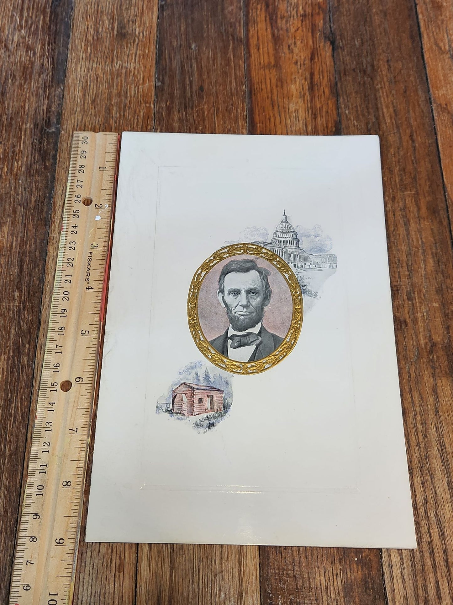 Lincoln's Birthday Dinner Menu 1958