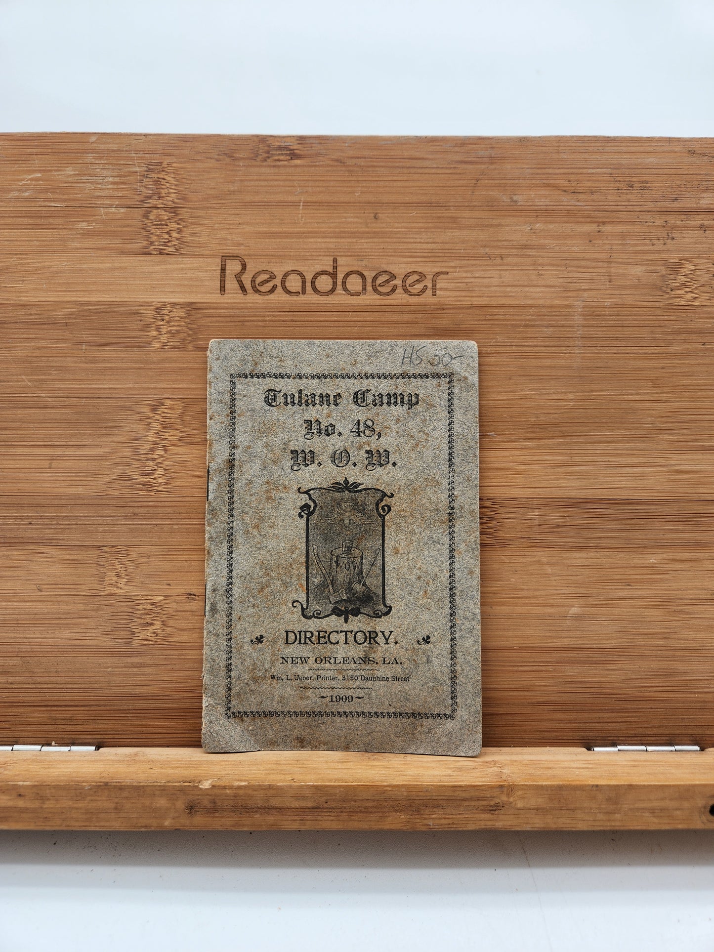 1909 Tulane Camp No. 48 W.O.W. Directory New Orleans Woodmen of the World LA