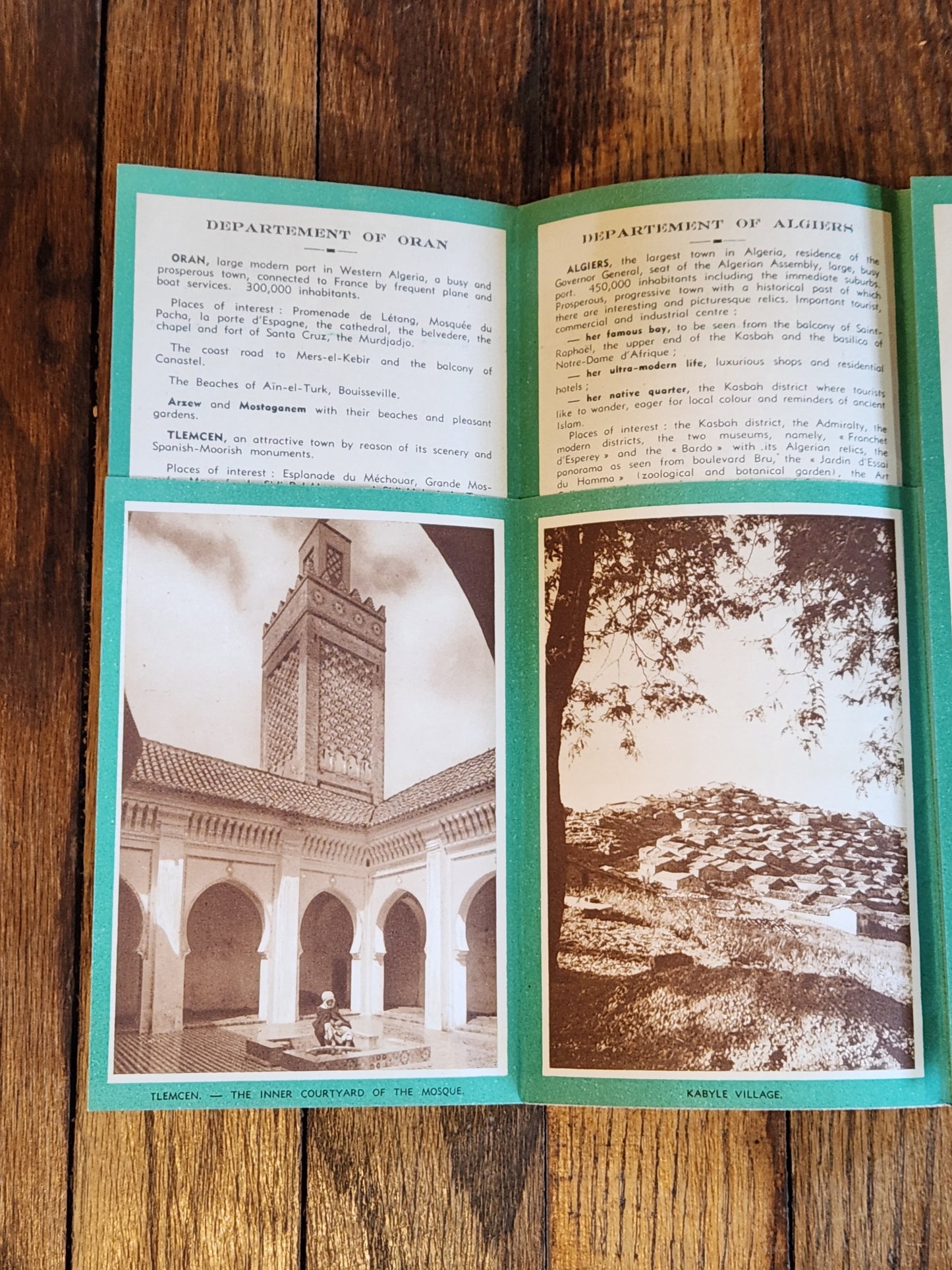 Algeria (French North Africa) Brochure