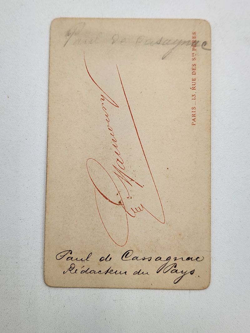 CDV Paul de Cassagnac