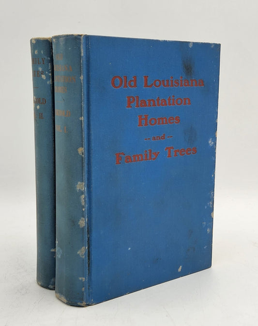 Old Louisiana Plantation Homes and Family Trees. 2 Vol. Set