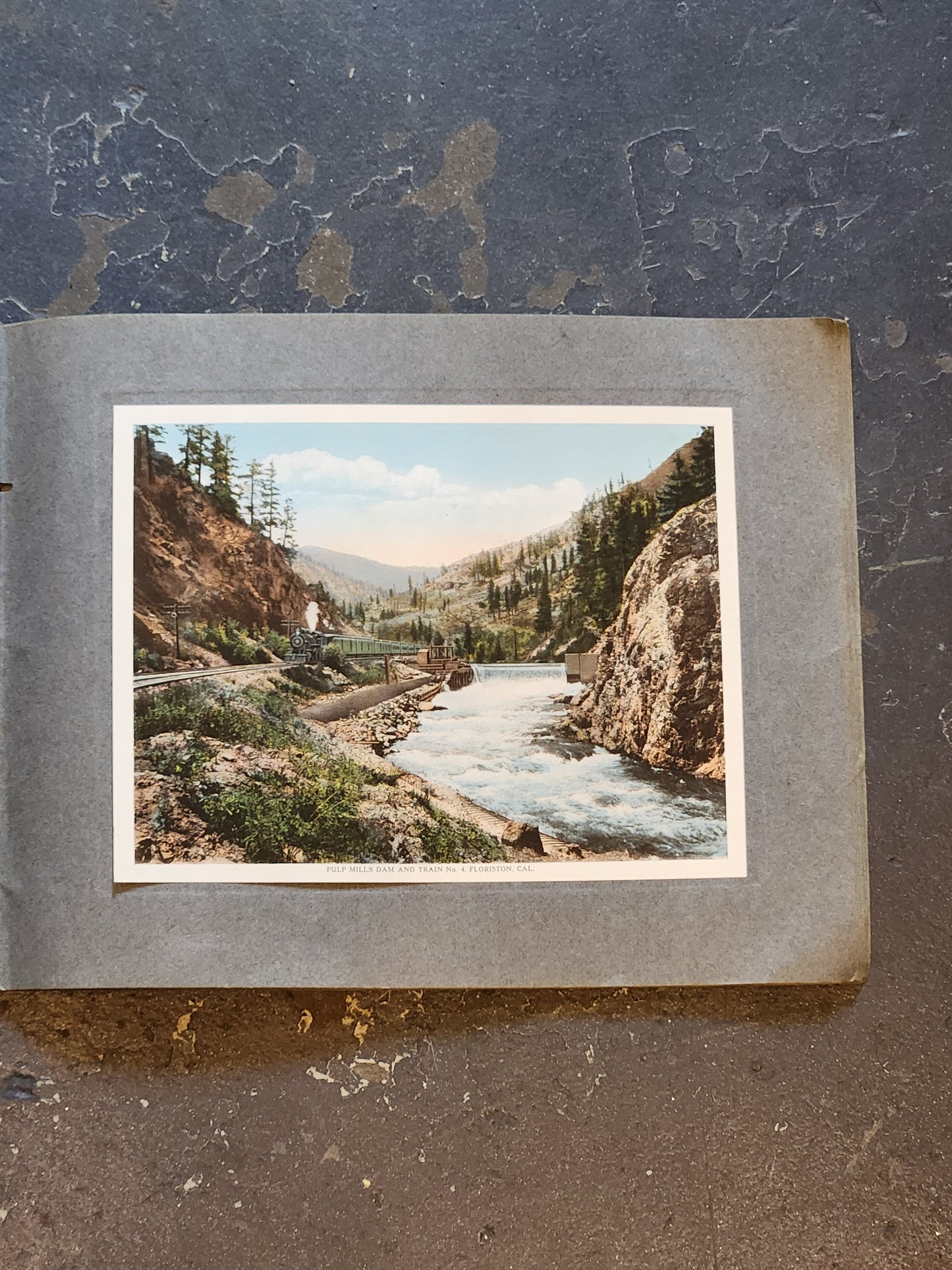 The Overland Trail Scenic Guide Book – Southern Pacific Railroad – Golden Gate to Great Salt Lake – c.1900s – Color Lithographs