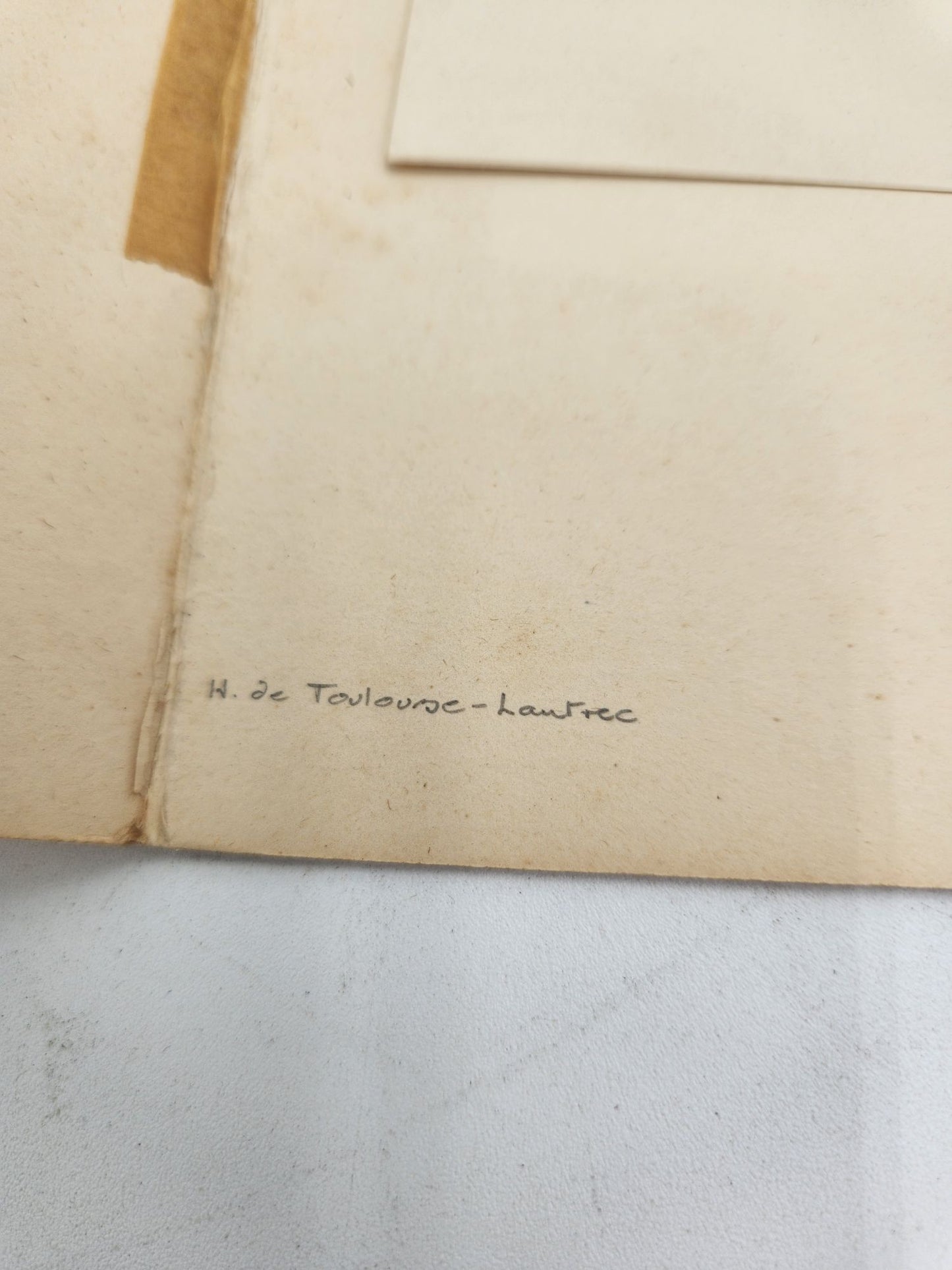 Henri Toulouse Lautrec Ta Bouche Your Mouth Colored Stone Lithograph 1893 Rare