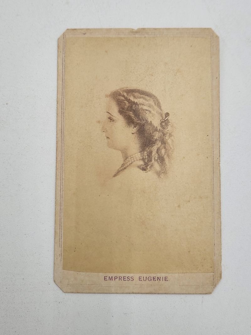 CDV Empress Eugenie of France