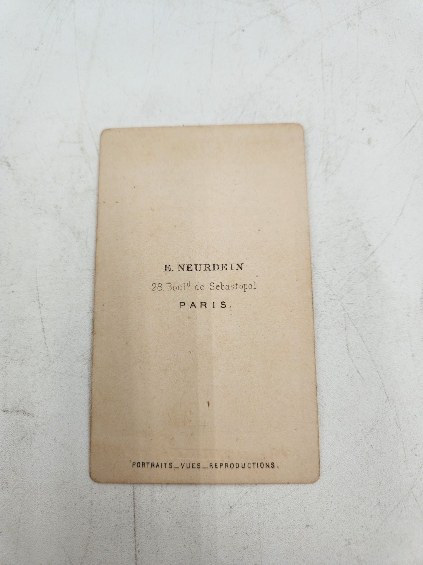 CDV Alphonse de Lamartine