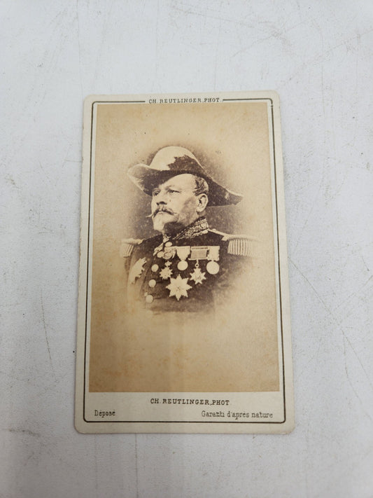 CDV French General Jean Jacques Uhrich