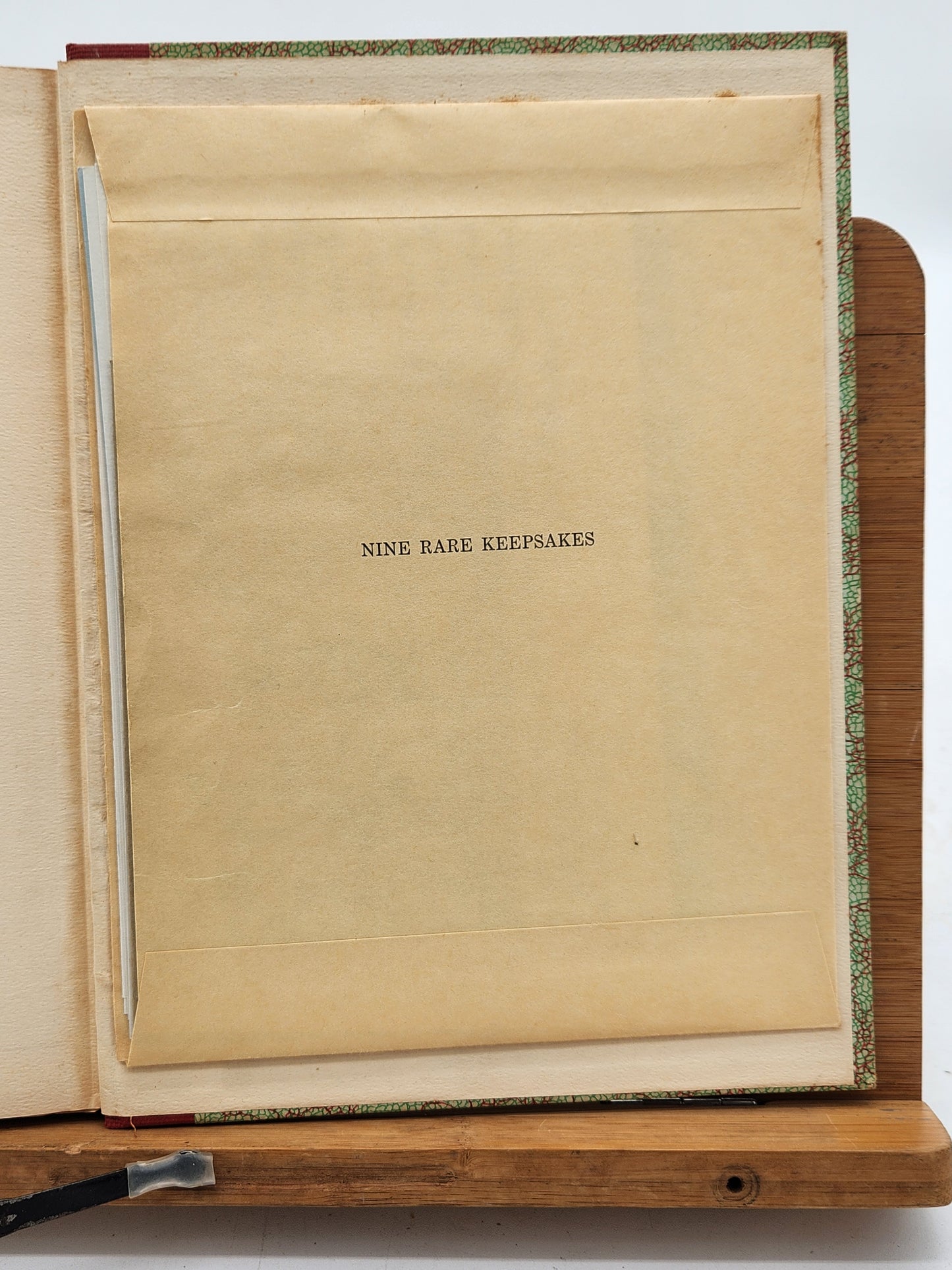 1959 Barker Diary - Denver Colorado Pioneer Book - COMPLETE w/ Map & 9 Keepsakes - Western Americana