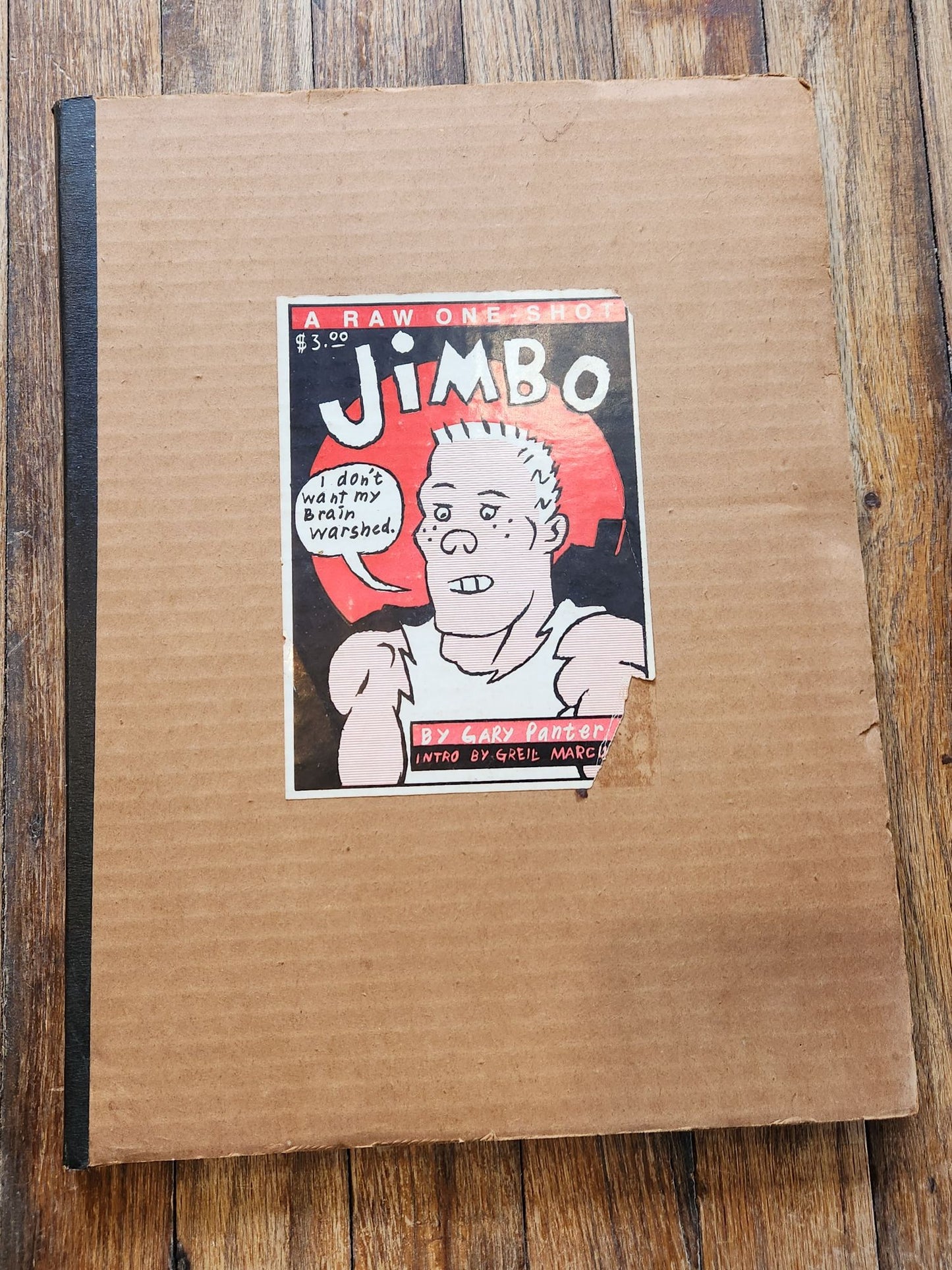 Gary Panter Jimbo Raw One-Shot #1 1982