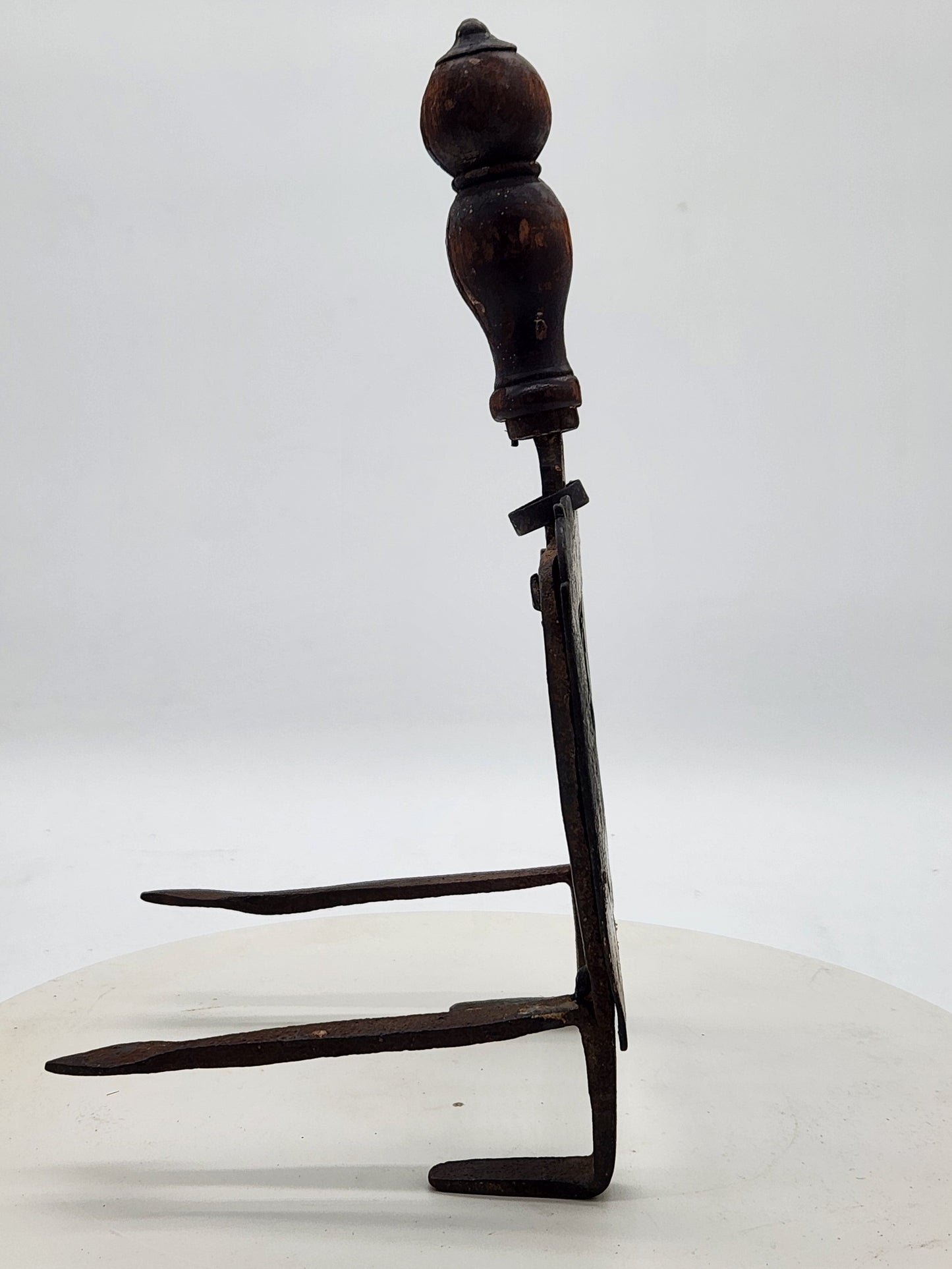 Antique Fireplace Ember Carrier – Brass & Iron, 19th Century