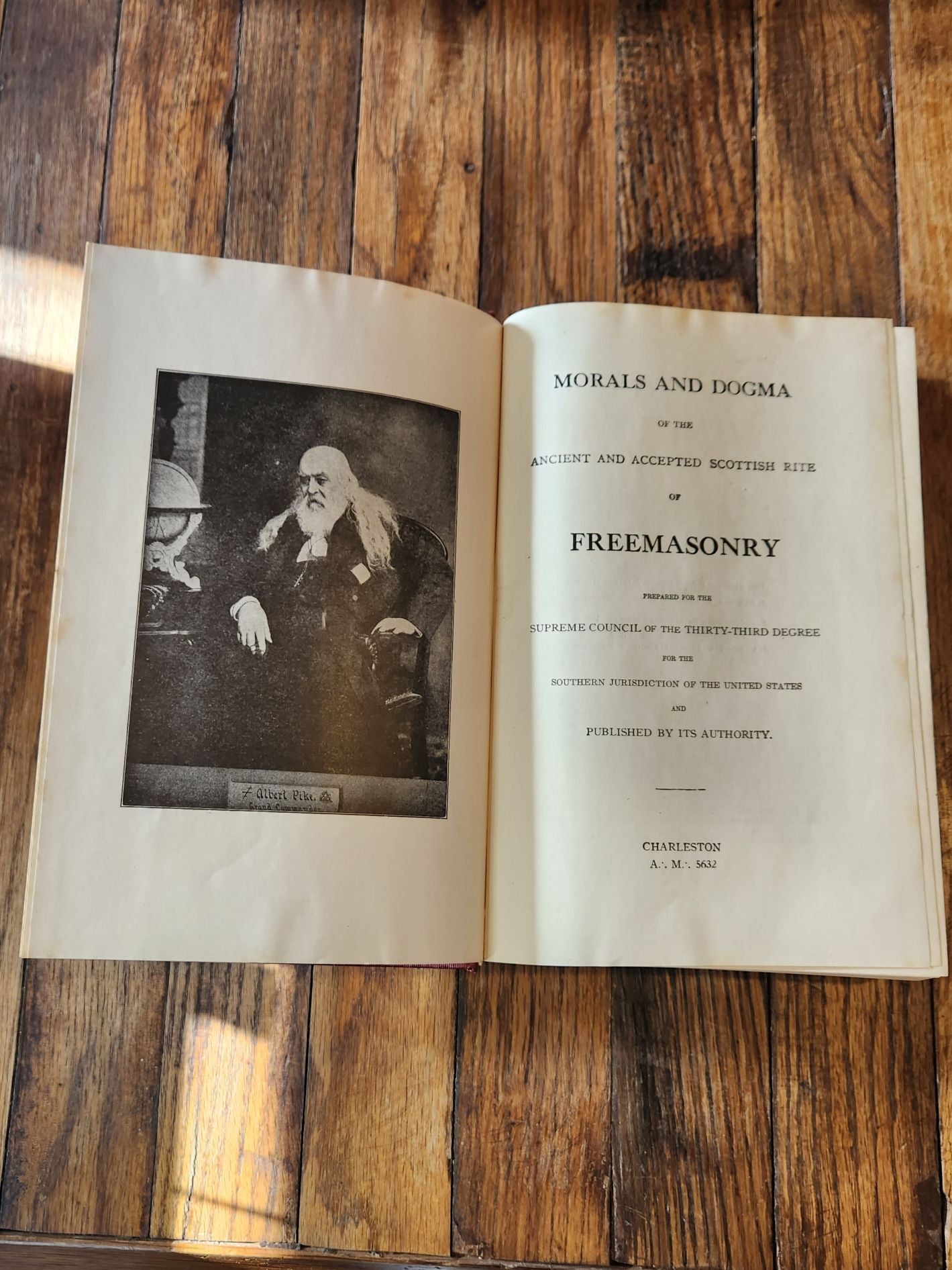 Morals and Dogma of the Ancient and Accepted Scottish Rite of Freemasonry. 1946