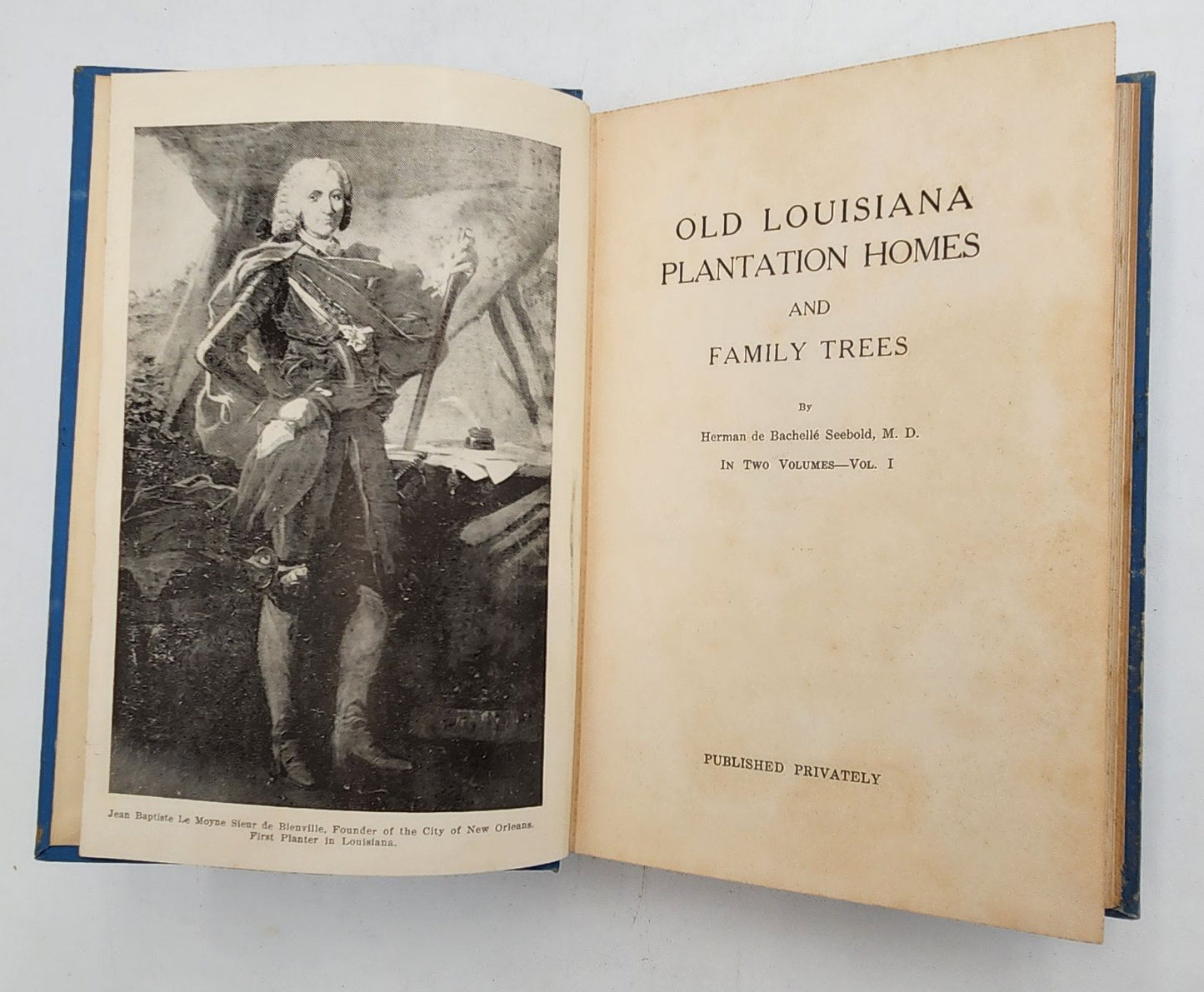 Old Louisiana Plantation Homes and Family Trees. 2 Vol. Set