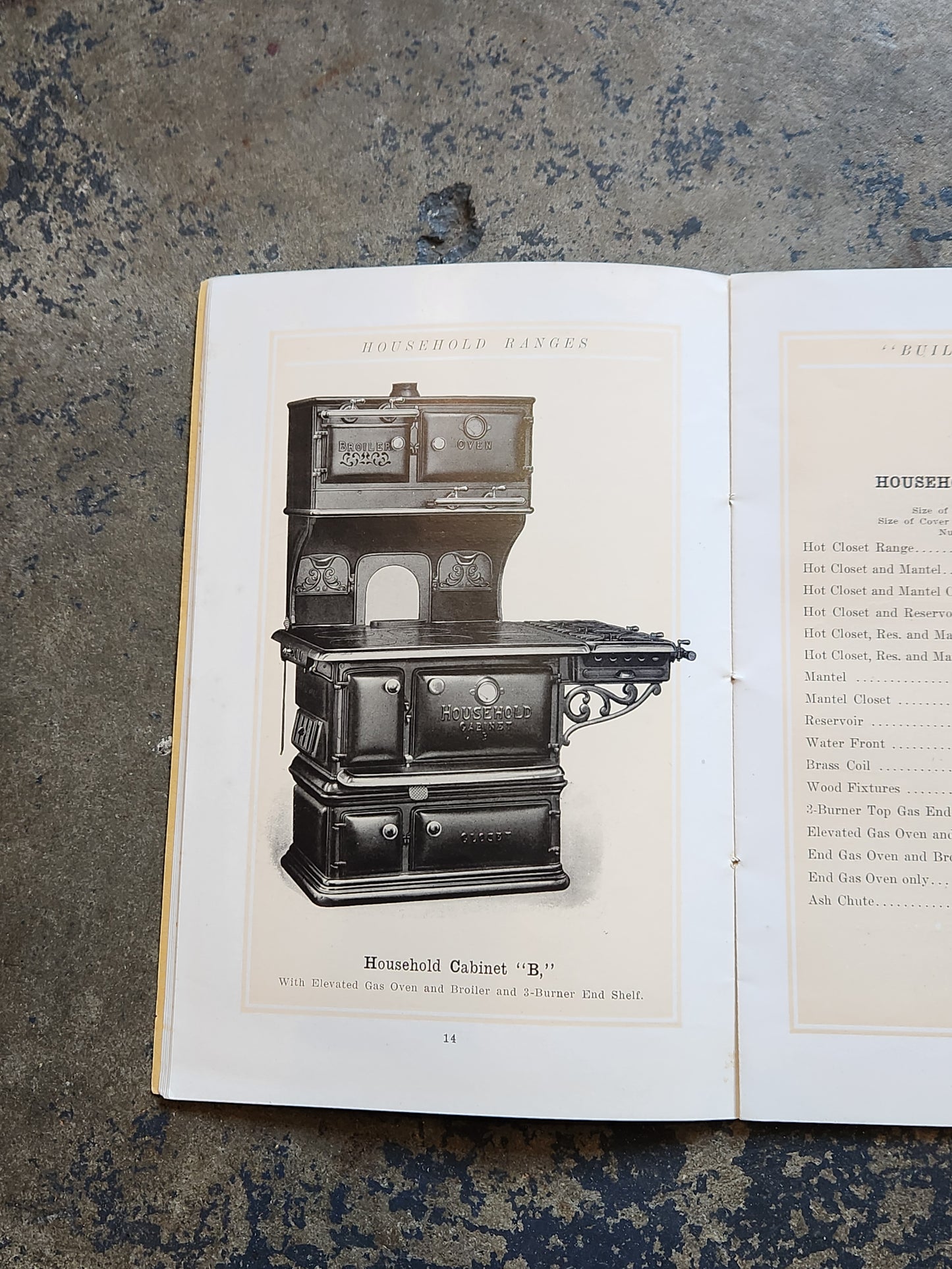 1916 White-Warner Co. Stove Catalog – Illustrated Price List of Household Ranges & Parlor Stoves – Taunton MA – Antique Trade Catalog