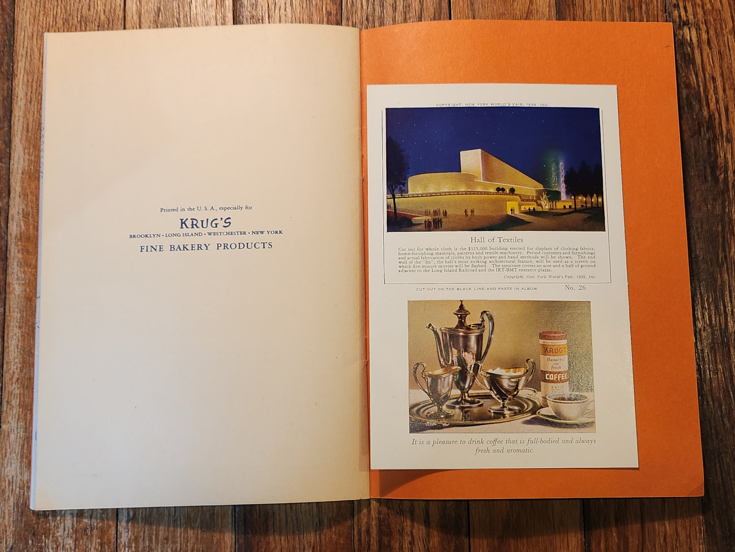 1939 Album of The World's Fair Pictures